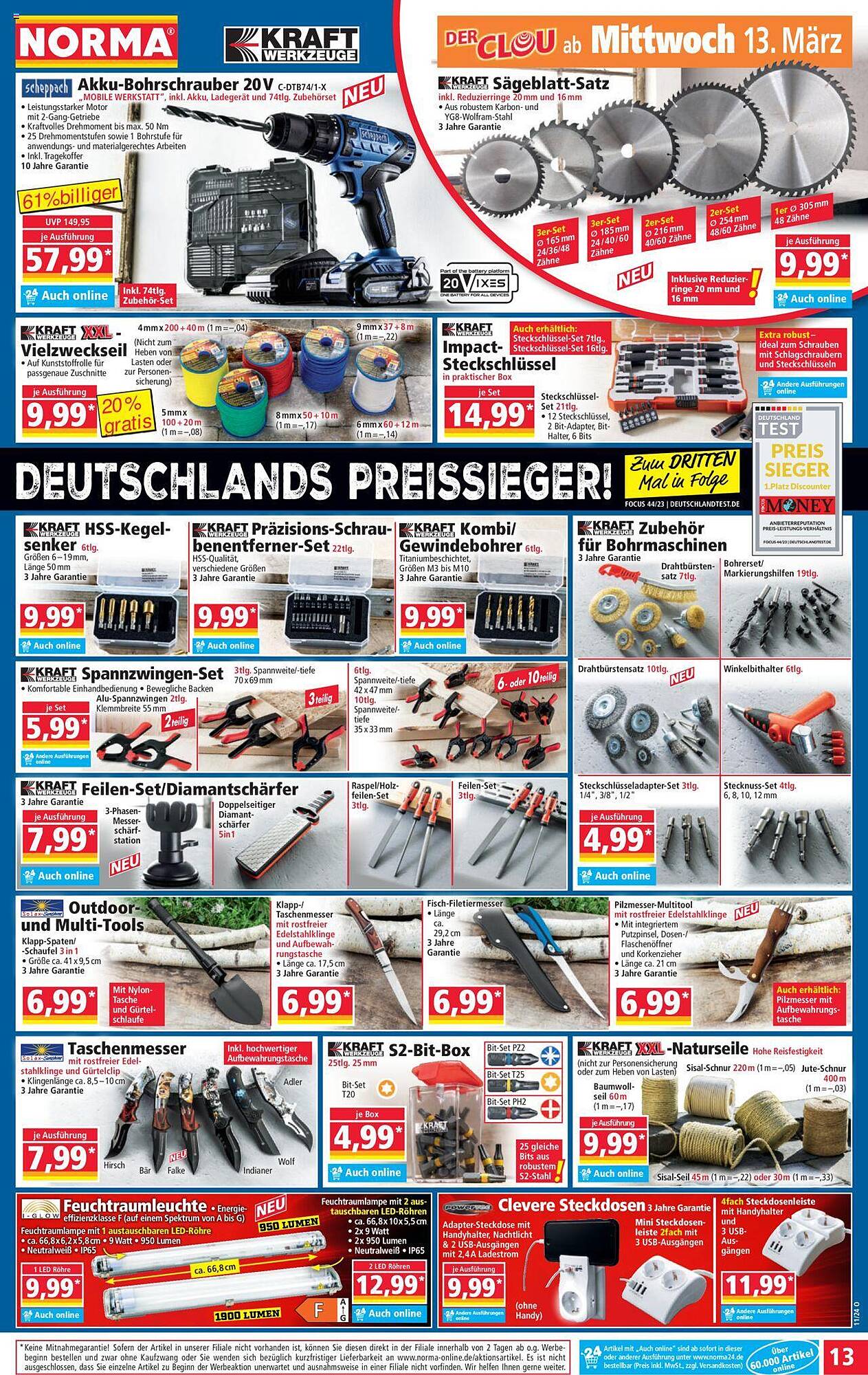 Norma Prospekt 11 – 16 Marsch 2024 Seite 13