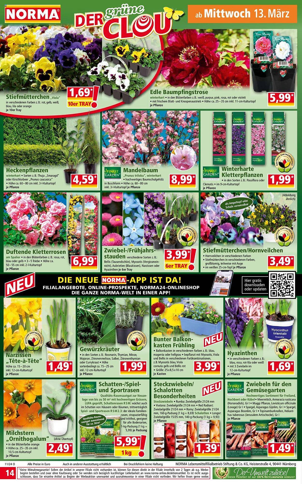 Norma Prospekt 11 – 16 Marsch 2024 Seite 14