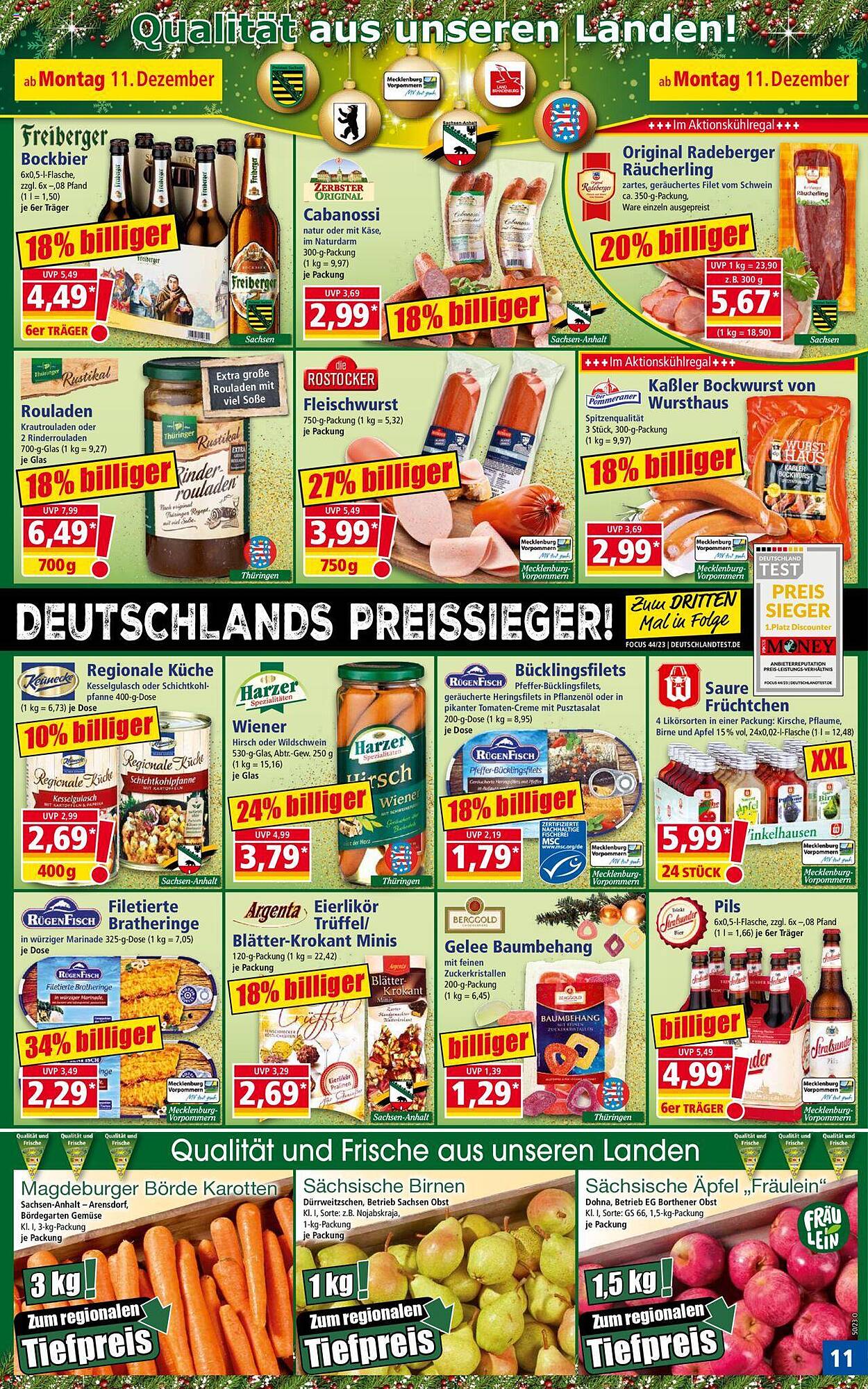 Norma Prospekt 11 – 17 Dezember 2023 Seite 11