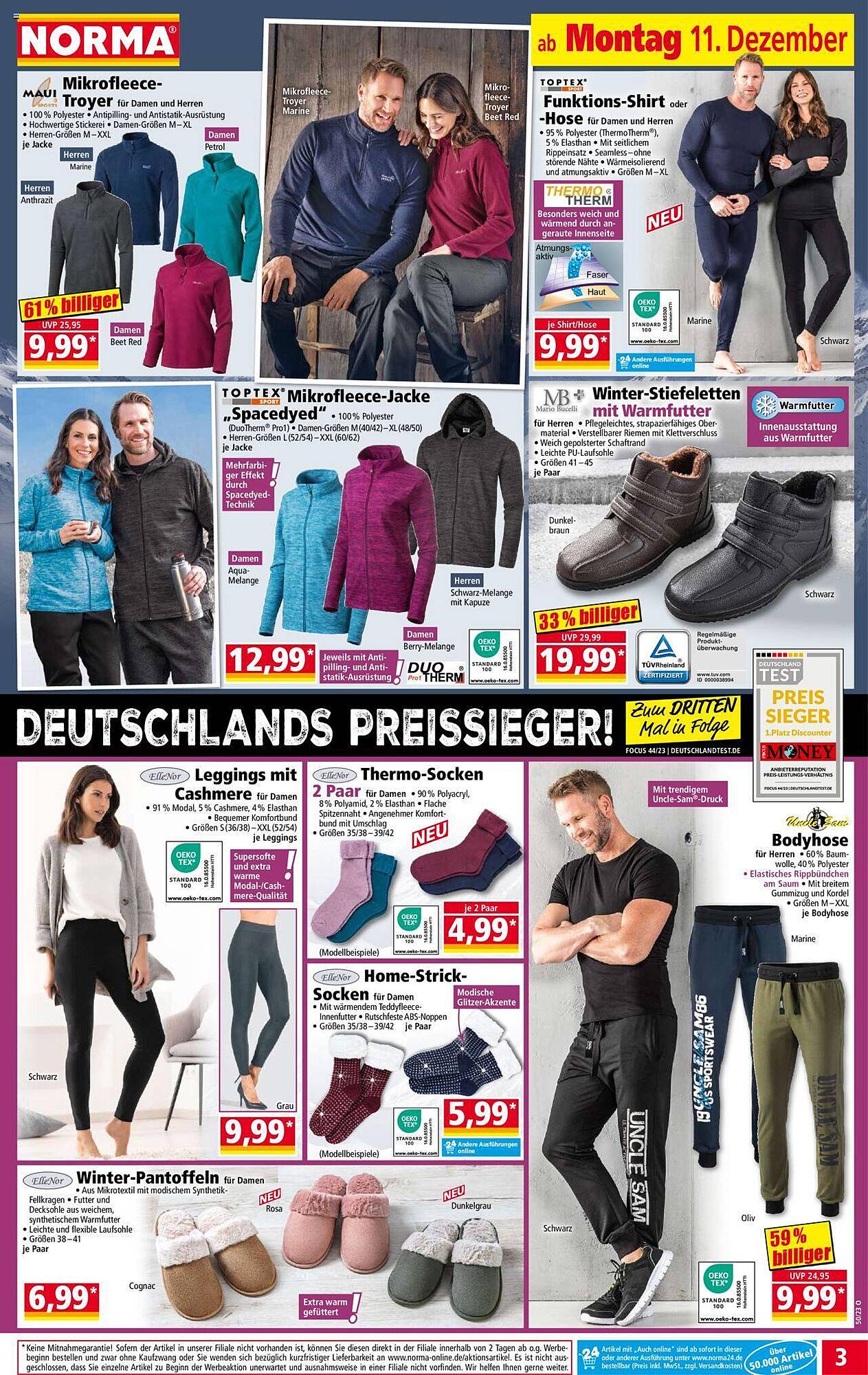 Norma Prospekt 11 – 17 Dezember 2023 Seite 3