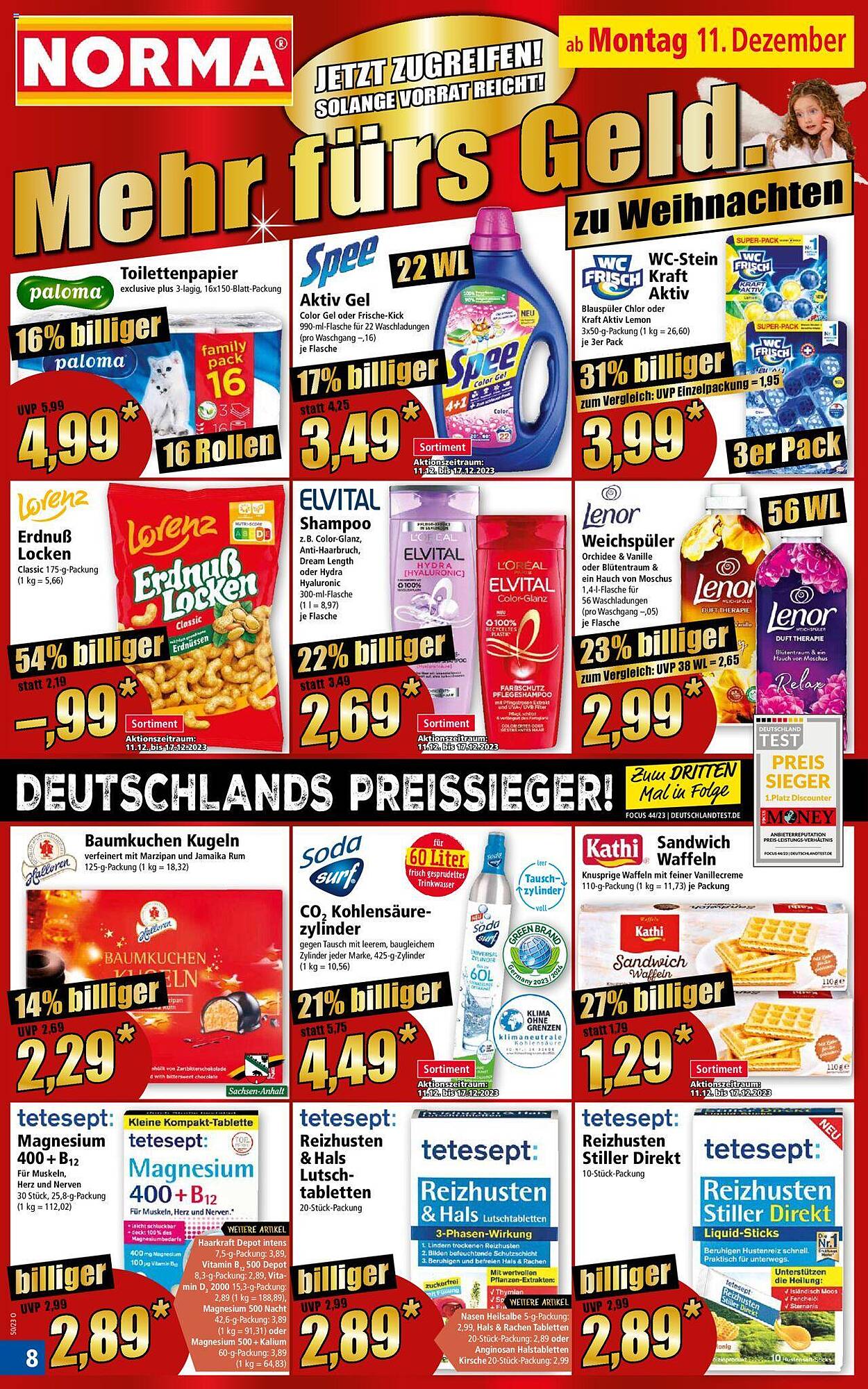 Norma Prospekt 11 – 17 Dezember 2023 Seite 8