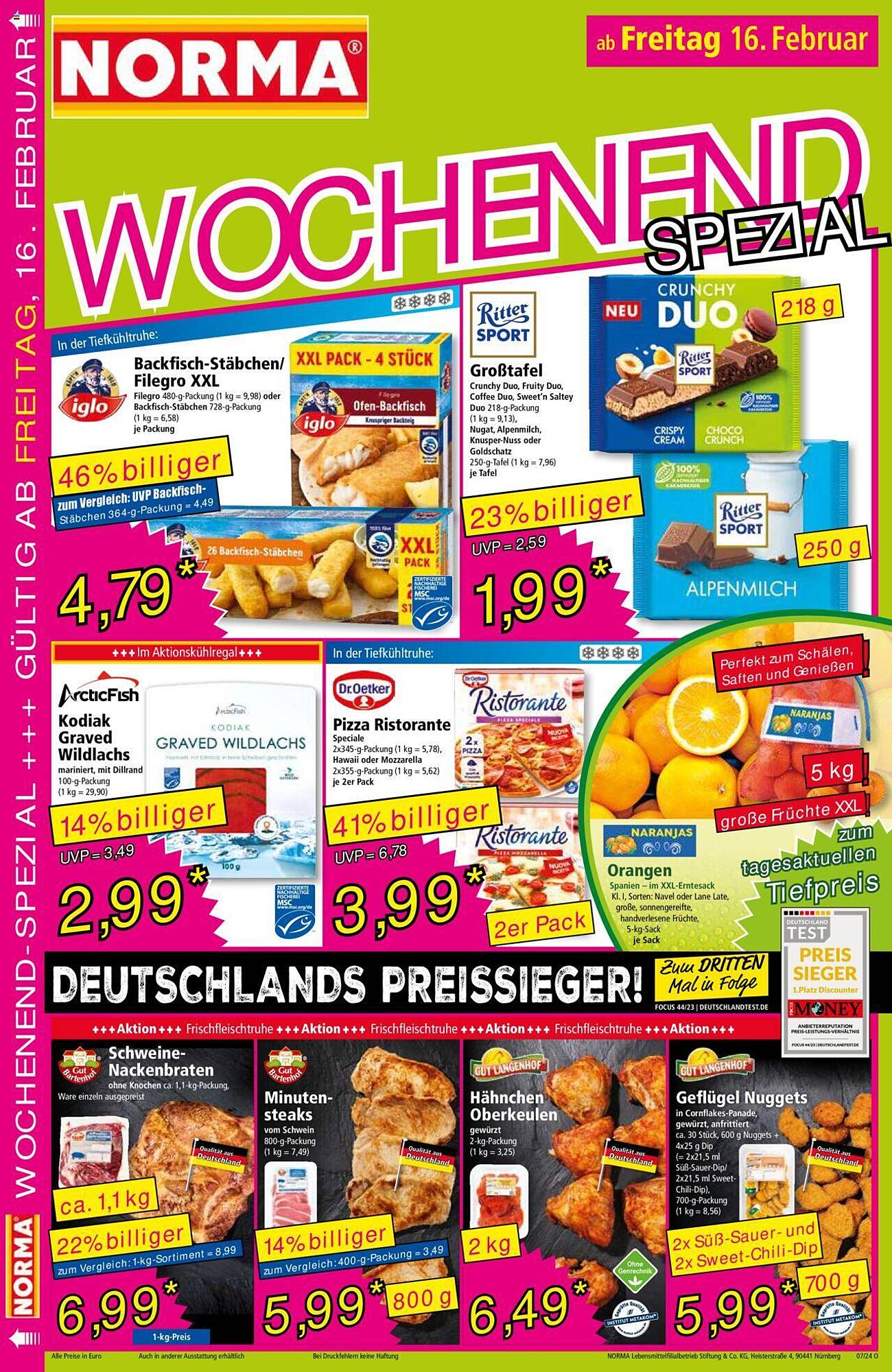 Norma Prospekt 12 – 17 Februar 2024 Seite 16