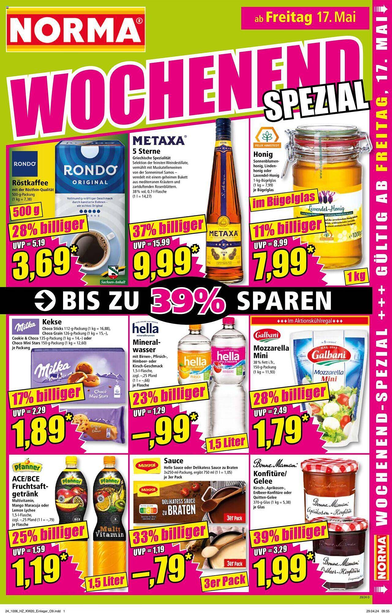 Norma Prospekt 13 – 19 Mai 2024 Seite 17