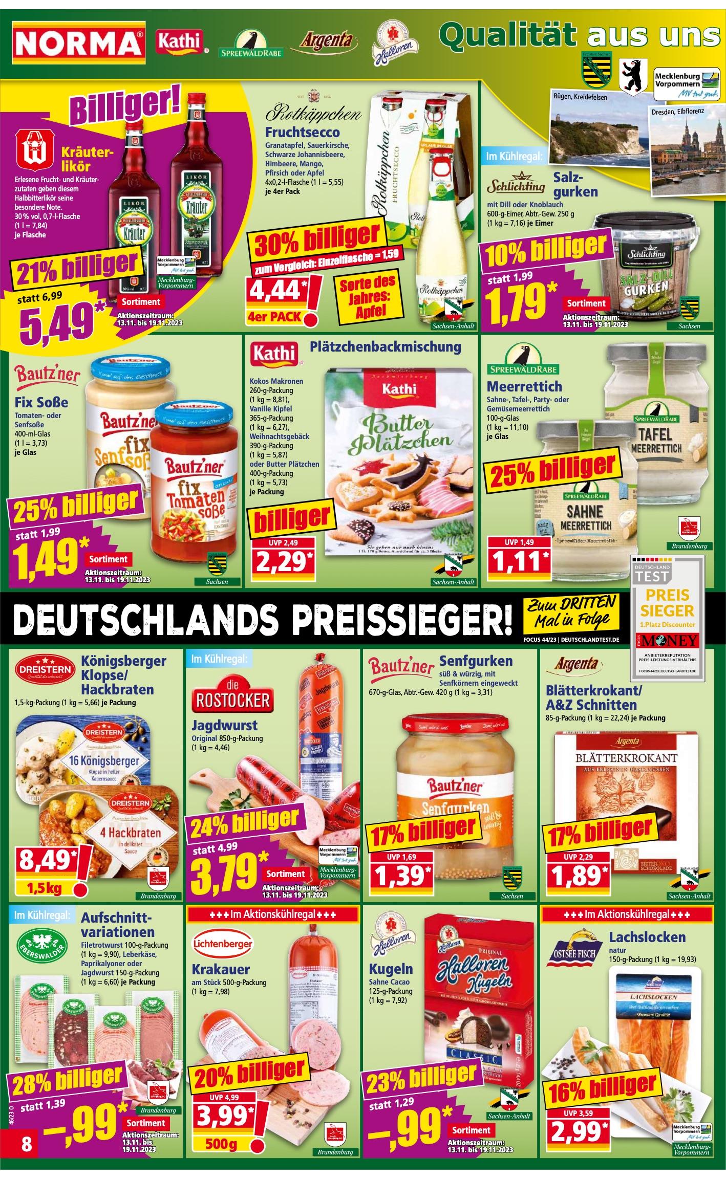 Norma Prospekt 13 – 19 November 2023 Seite 8