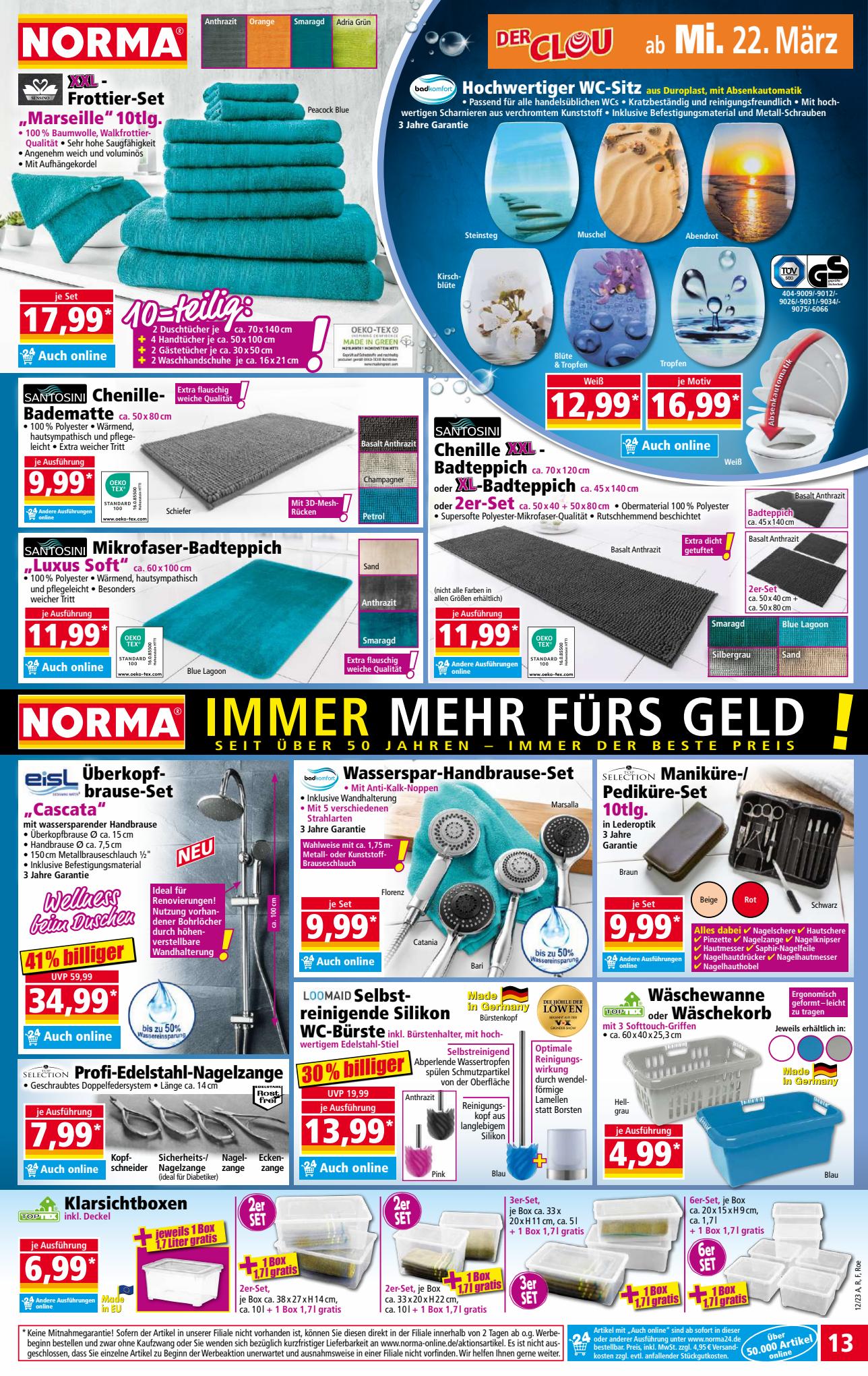 Norma Prospekt 13 – 24 März 2023 Seite 13