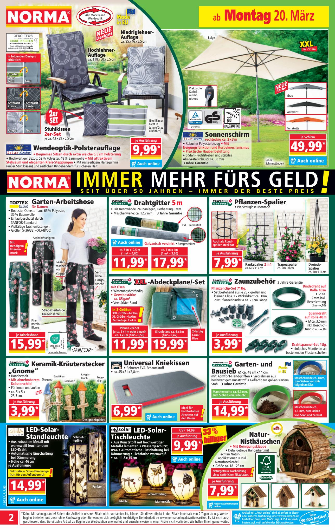 Norma Prospekt 13 – 24 März 2023 Seite 2