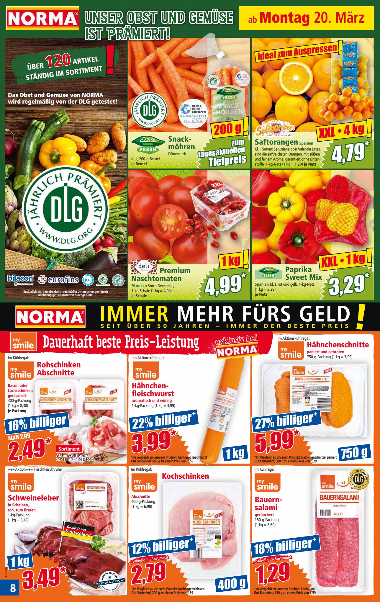 Norma Prospekt 13 – 24 März 2023 Seite 8