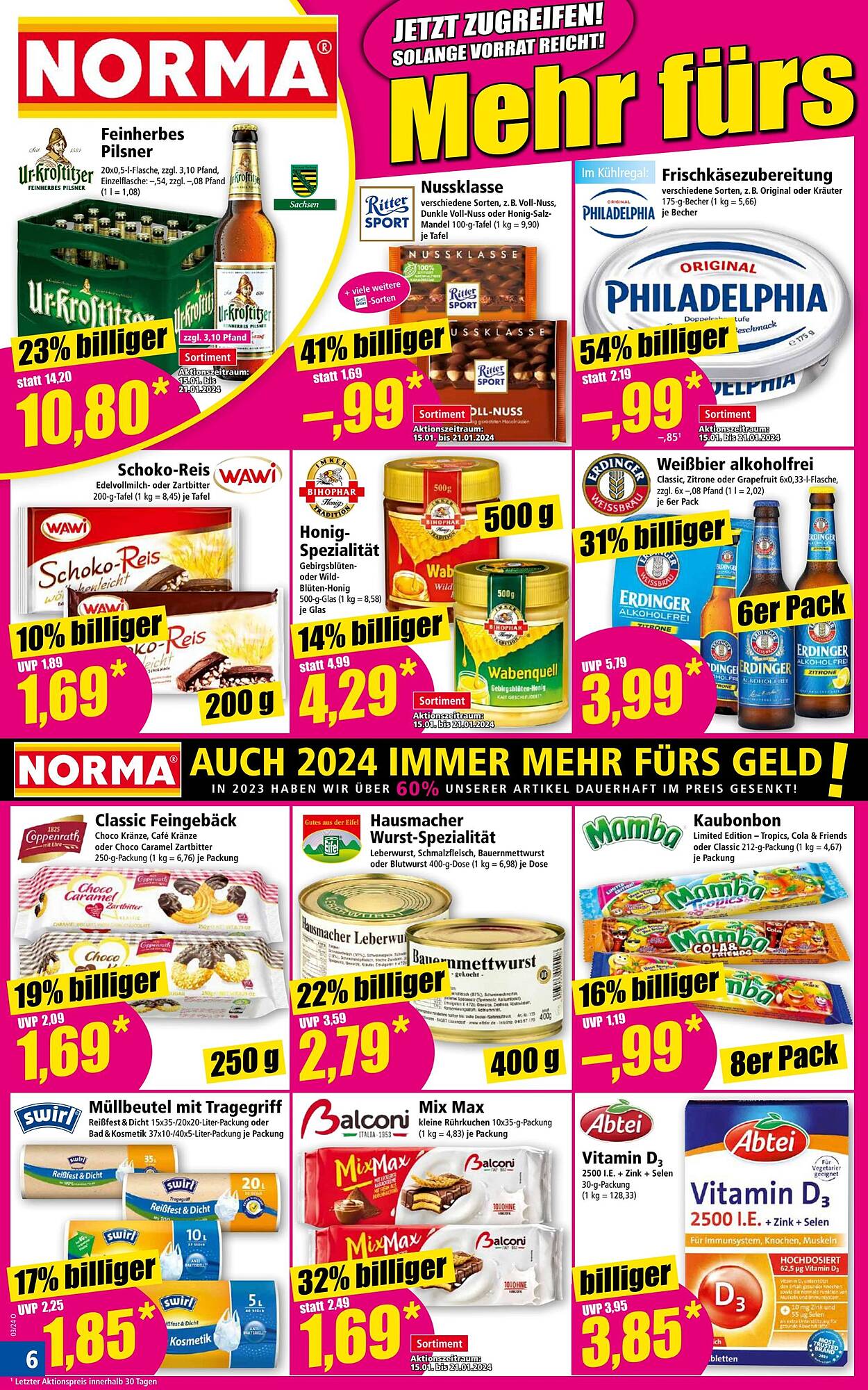 Norma Prospekt 14 – 20 Januar 2024 Seite 6