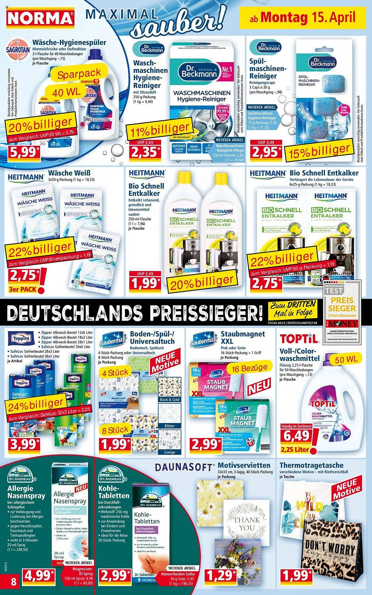 Norma Prospekt 15 – 20 April 2024 Seite 8