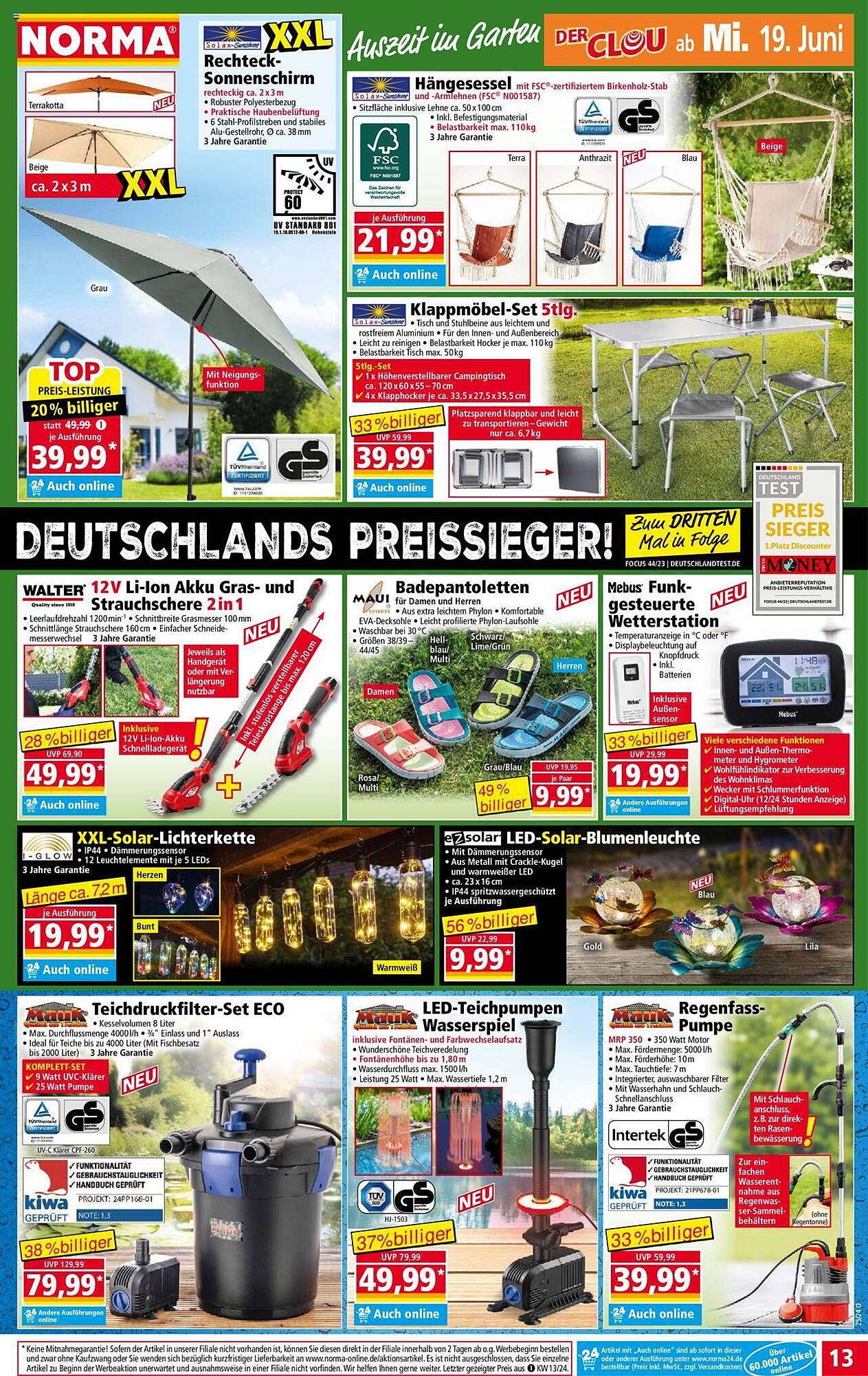 Norma Prospekt 17 – 22 Juni 2024 Seite 13