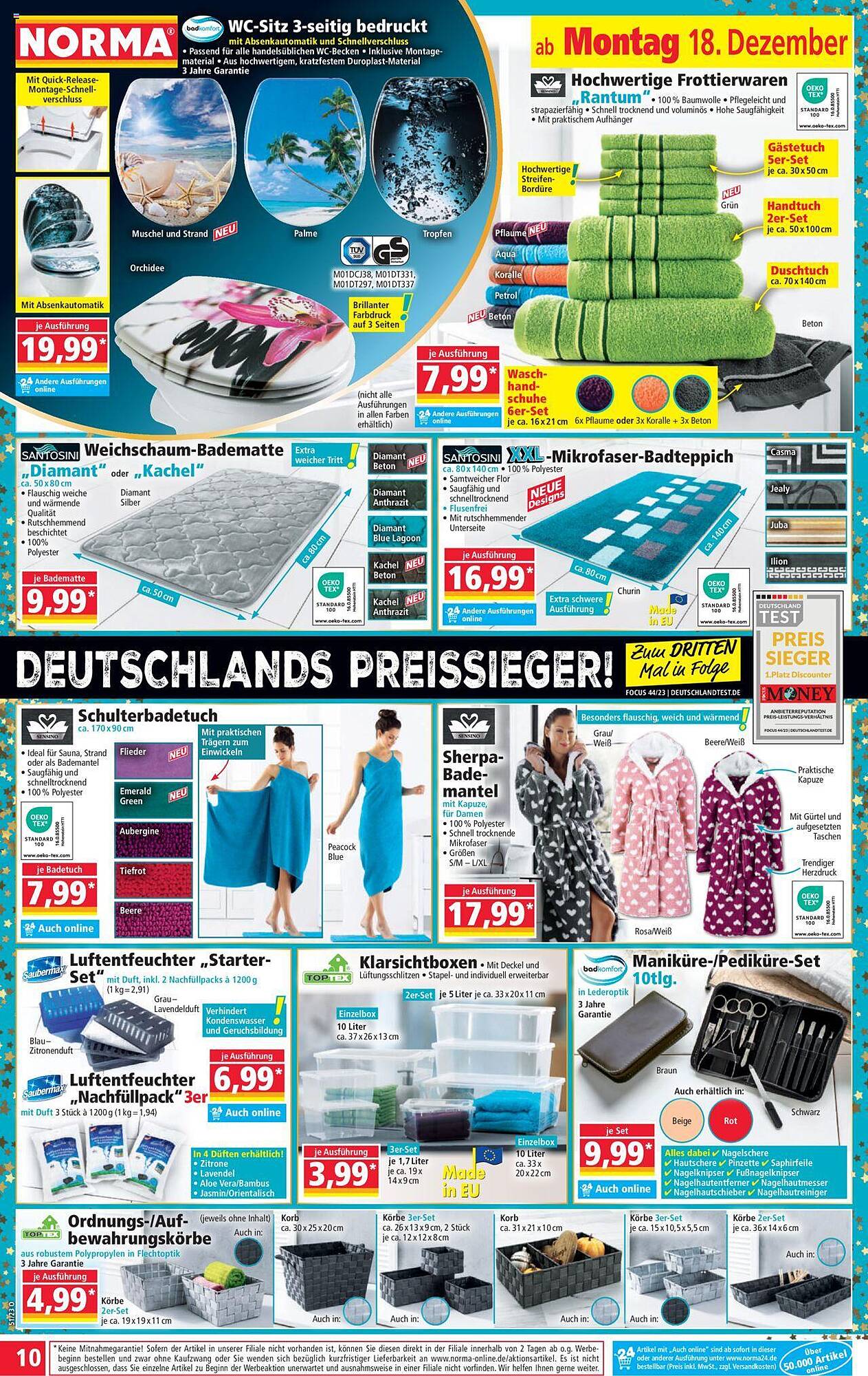 Norma Prospekt 18 – 23 Dezember 2023 Seite 10