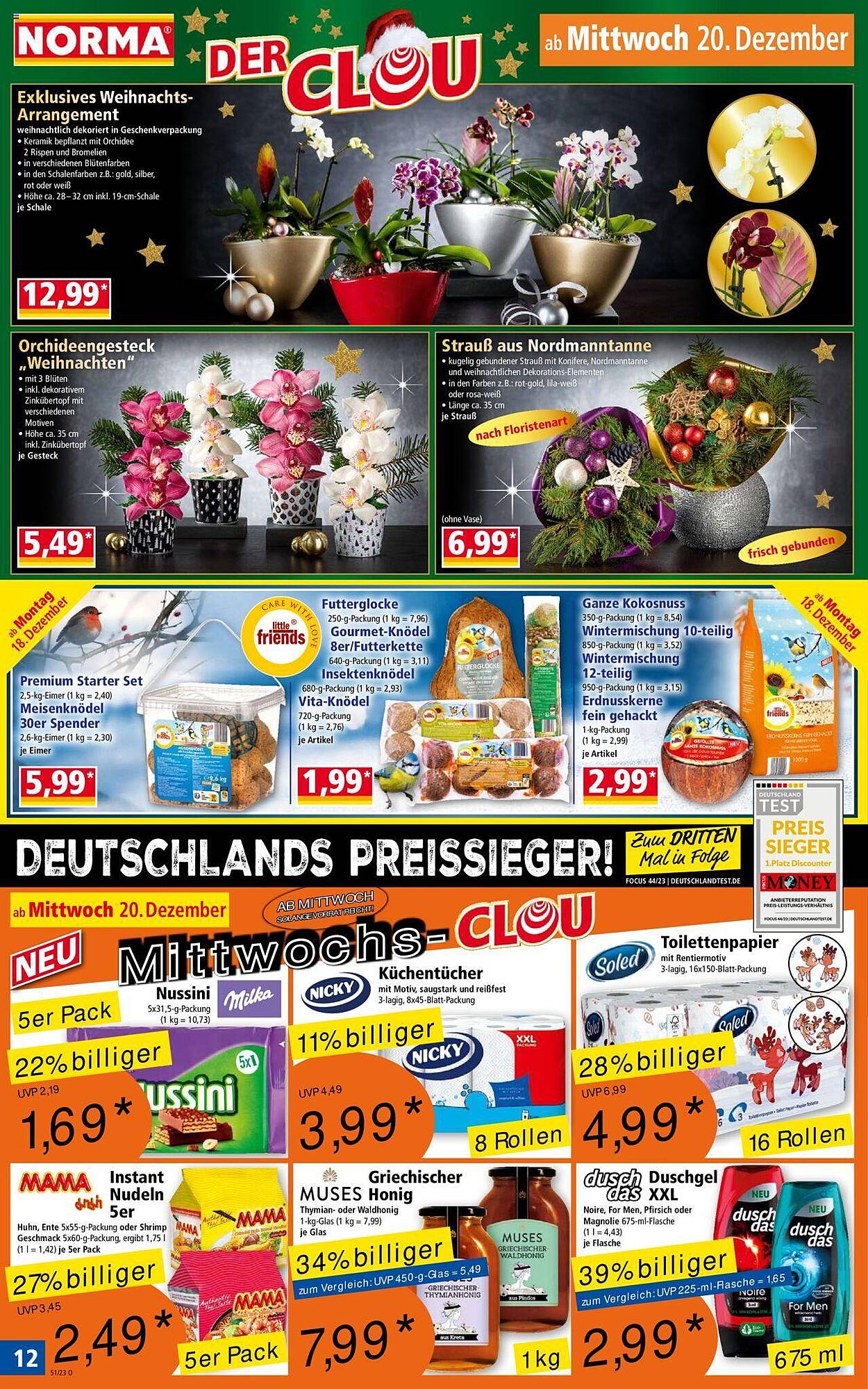 Norma Prospekt 18 – 23 Dezember 2023 Seite 12