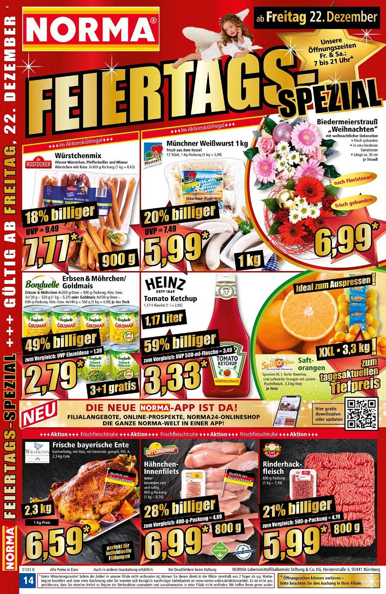 Norma Prospekt 18 – 23 Dezember 2023 Seite 14