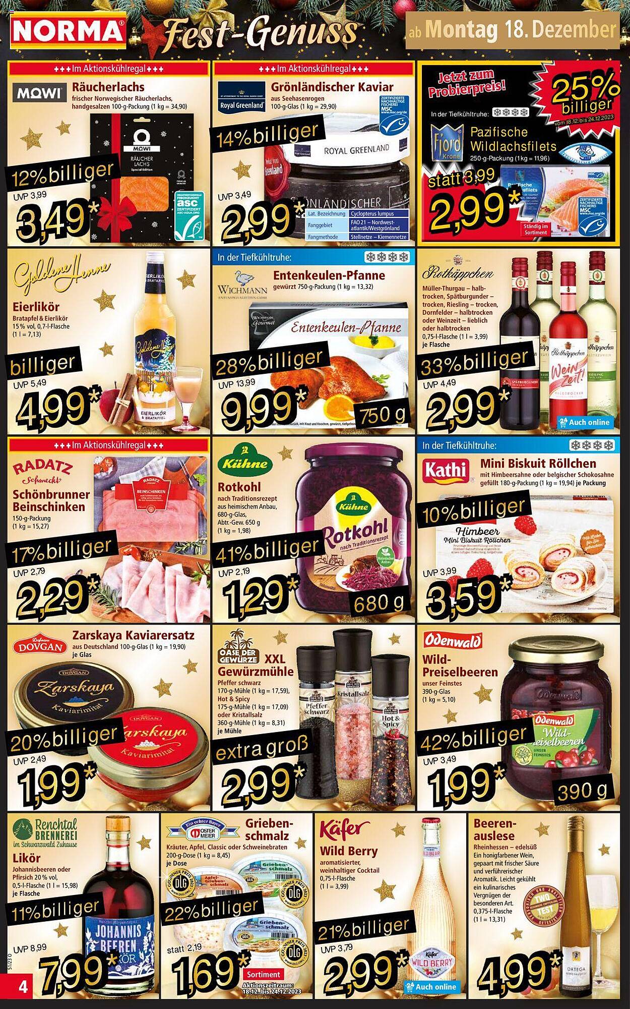 Norma Prospekt 18 – 23 Dezember 2023 Seite 4