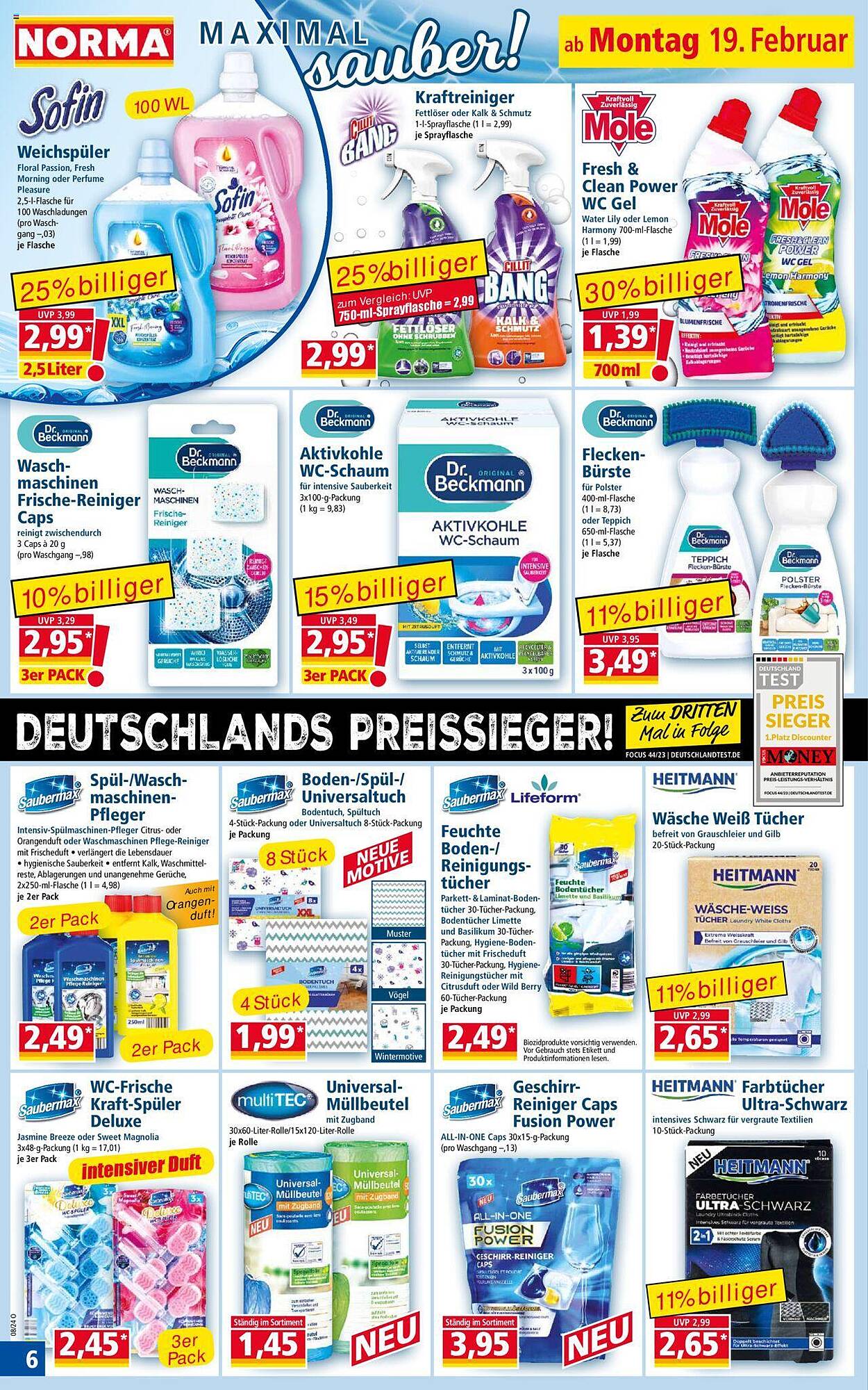 Norma Prospekt 19 – 24 Februar 2024 Seite 6
