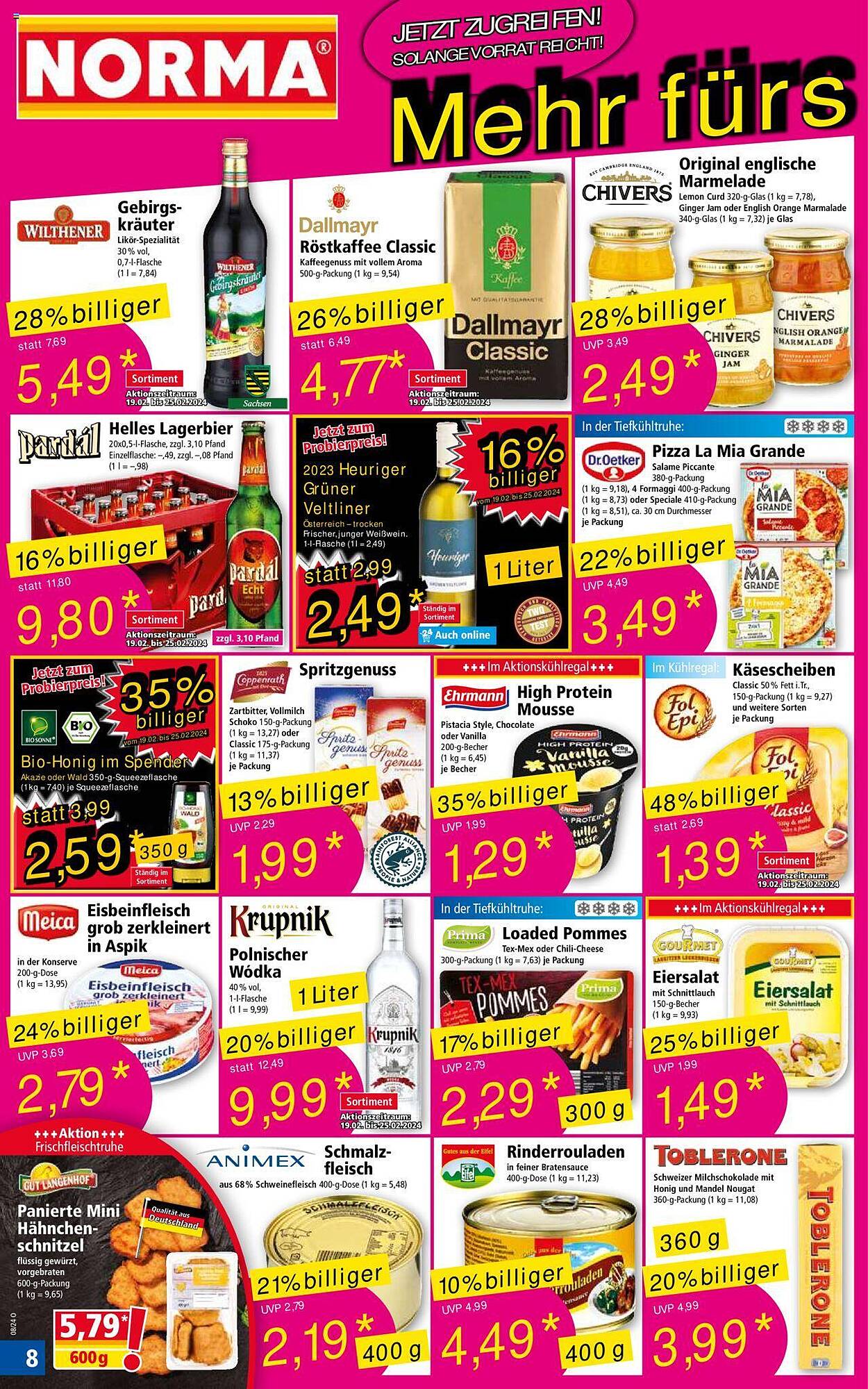 Norma Prospekt 19 – 24 Februar 2024 Seite 8