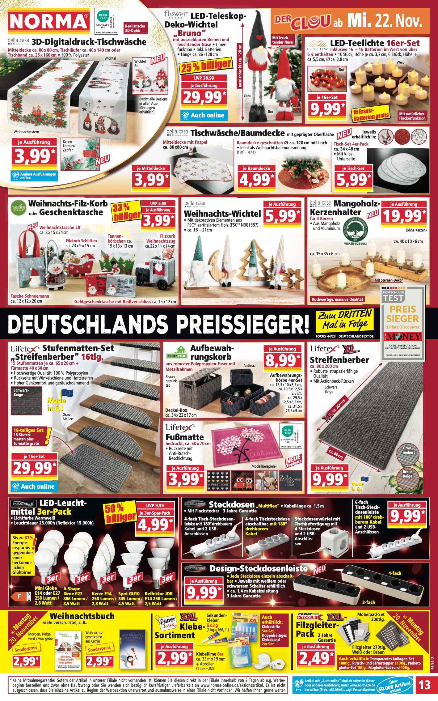 Norma Prospekt 20 – 26 November 2023 Seite 13