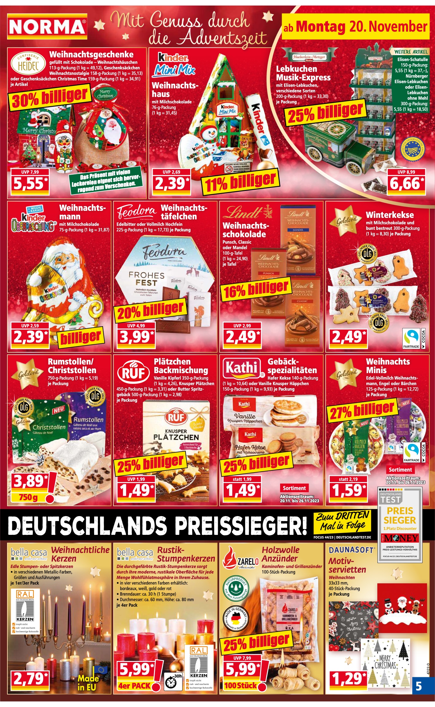 Norma Prospekt 20 – 26 November 2023 Seite 5