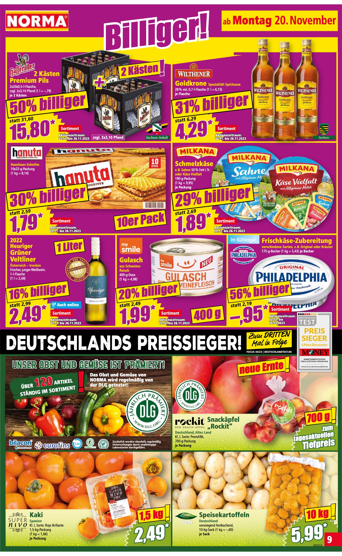 Norma Prospekt 20 – 26 November 2023 Seite 9