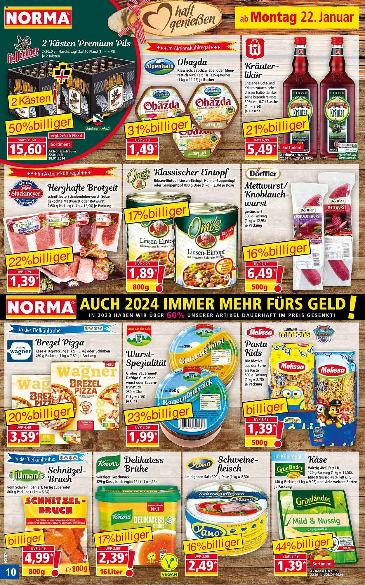 Norma Prospekt 22 – 27 Januar 2024 Seite 10