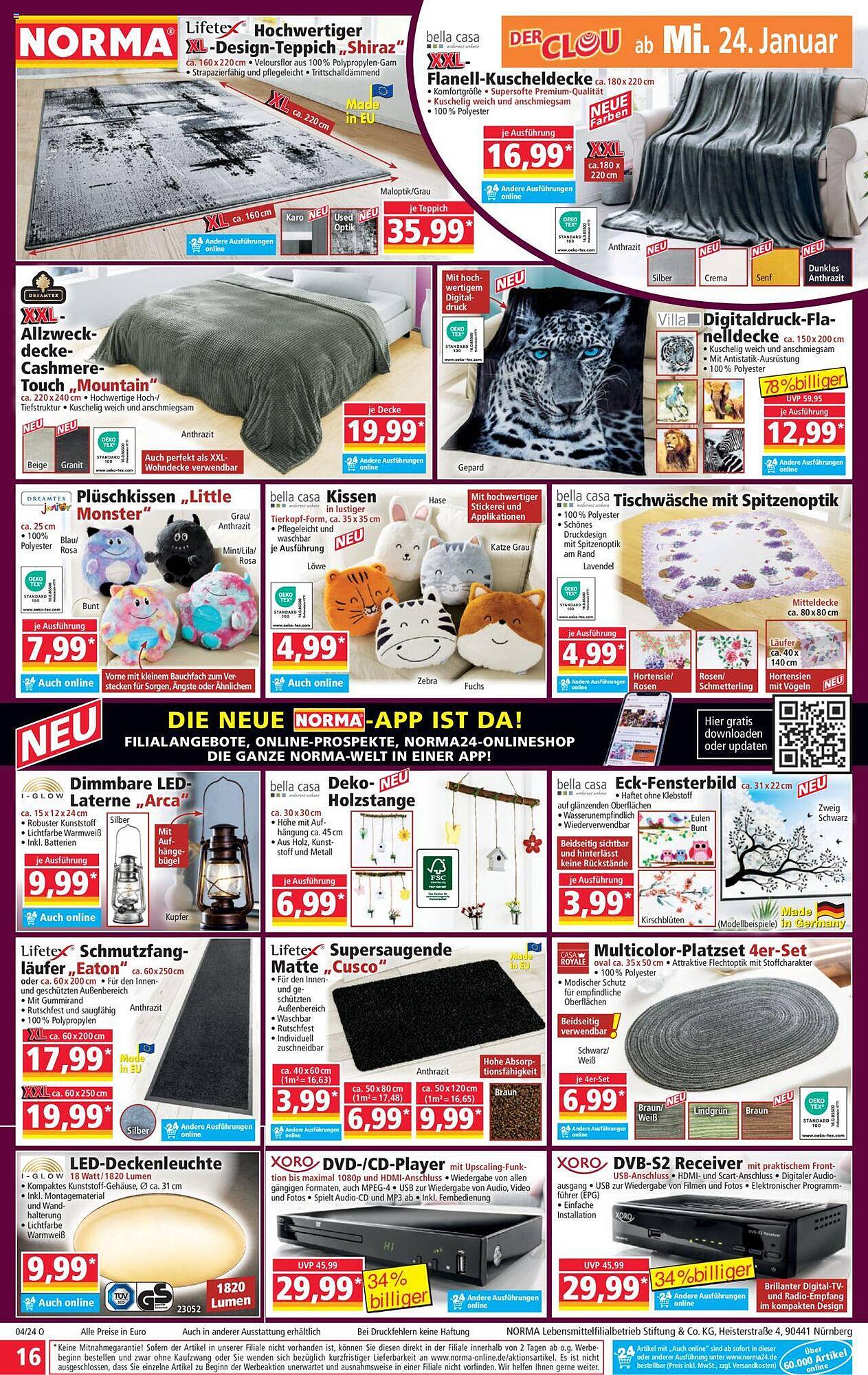 Norma Prospekt 22 – 27 Januar 2024 Seite 16