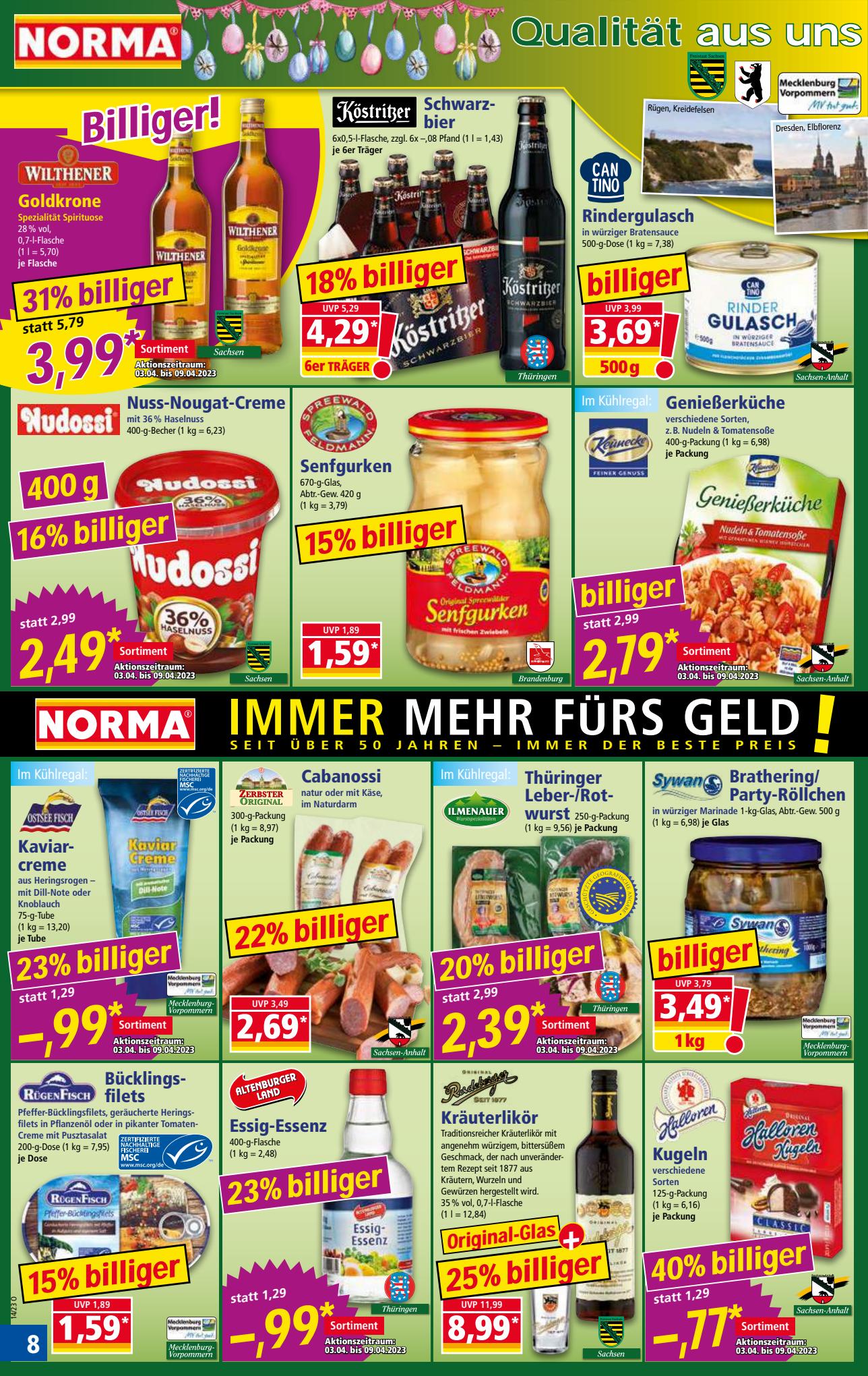 Norma Prospekt 27 März – 4 April 2023 Seite 8