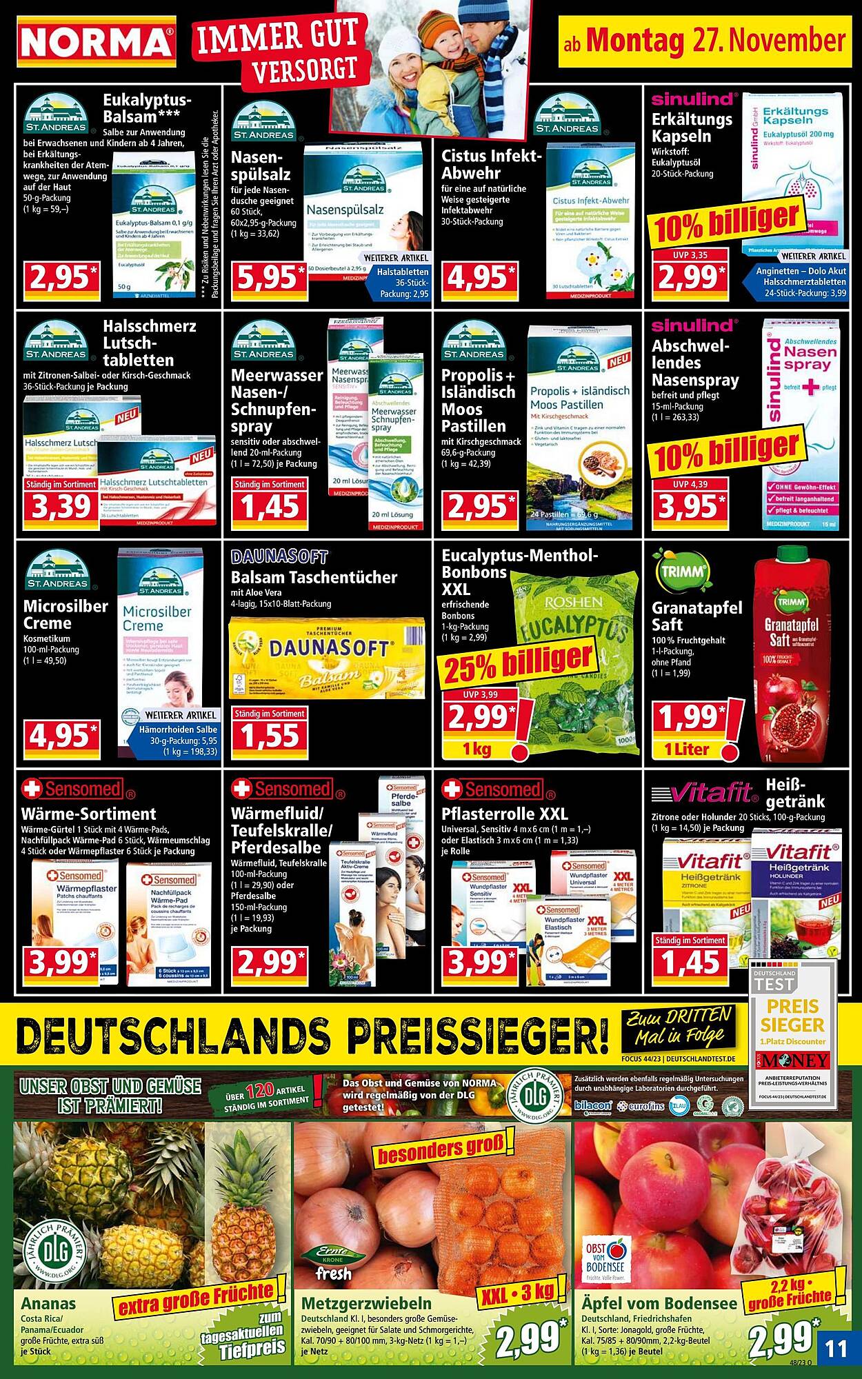 Norma Prospekt 27 Nov – 2 Dez 2023 Seite 11