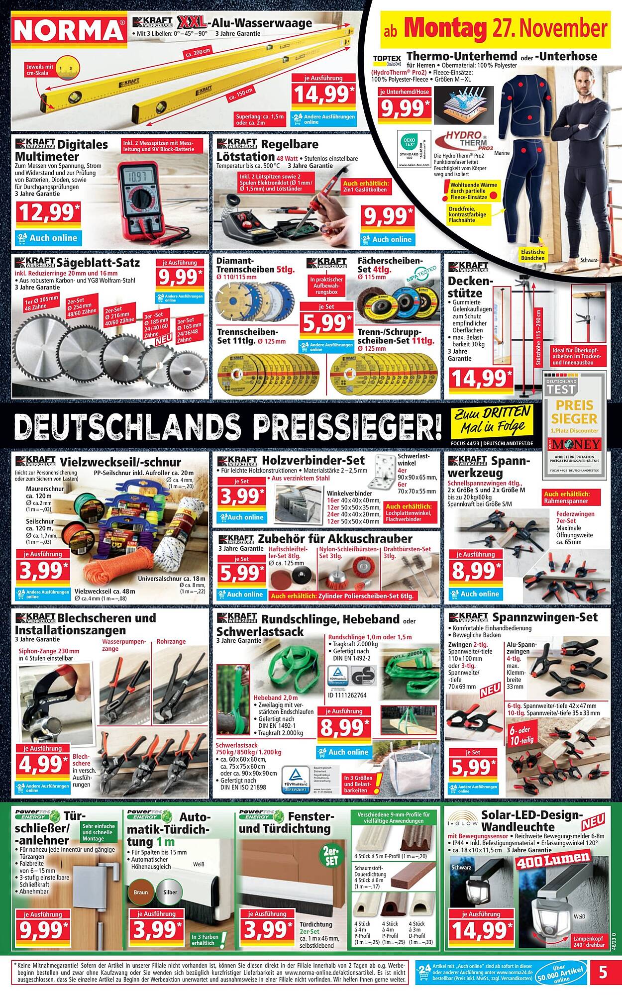 Norma Prospekt 27 Nov – 2 Dez 2023 Seite 5