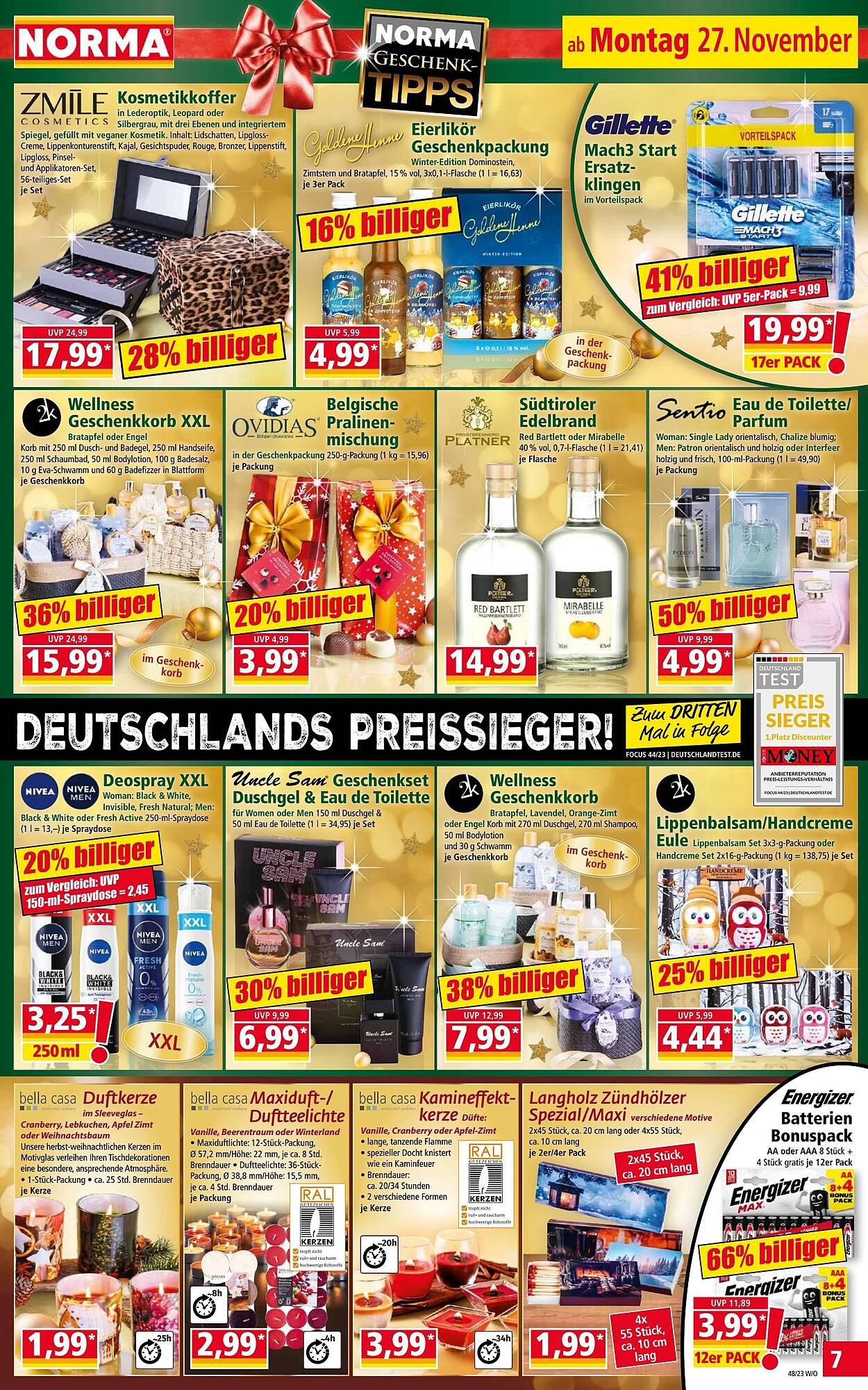 Norma Prospekt 27 Nov – 2 Dez 2023 Seite 7
