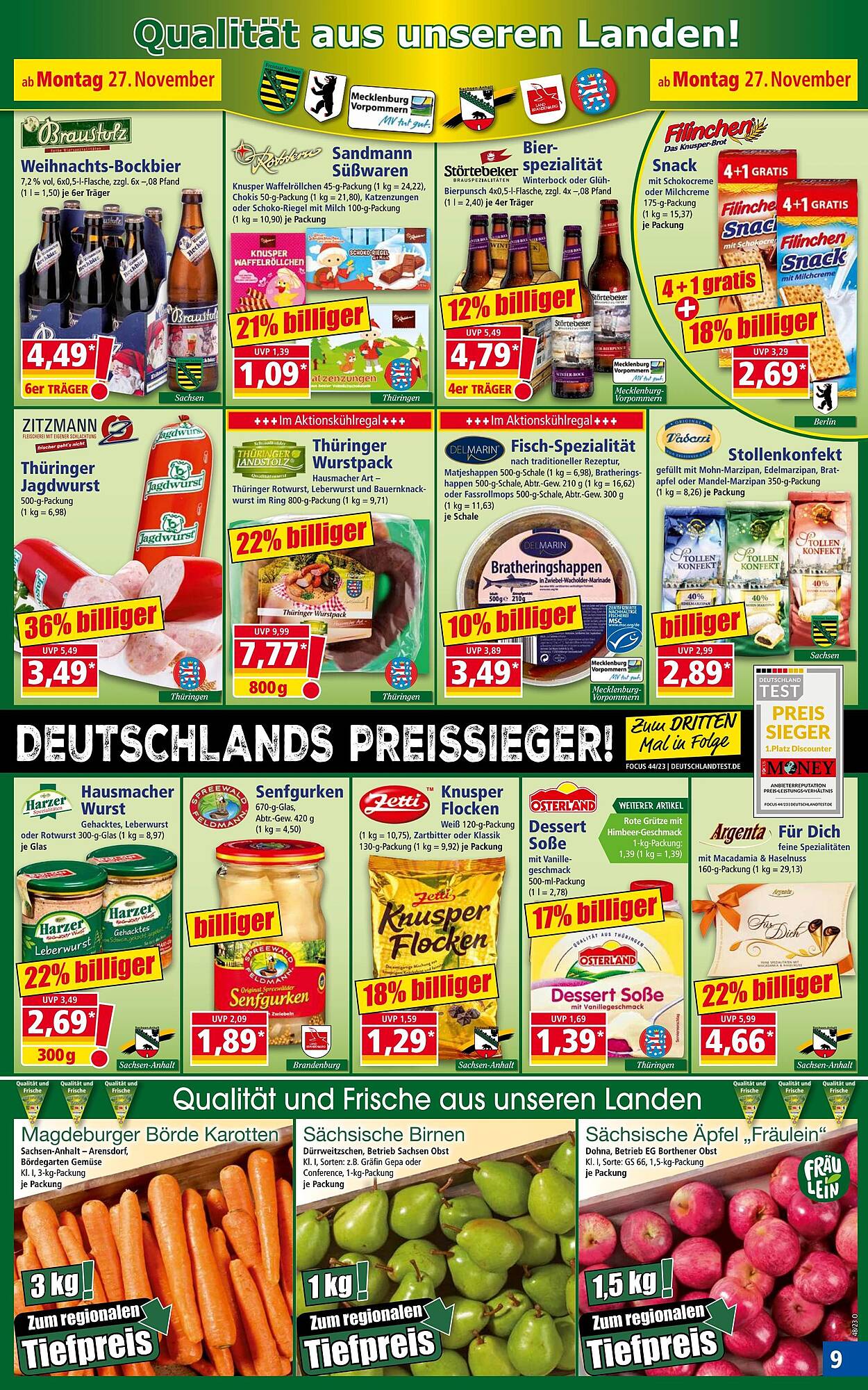 Norma Prospekt 27 Nov – 2 Dez 2023 Seite 9