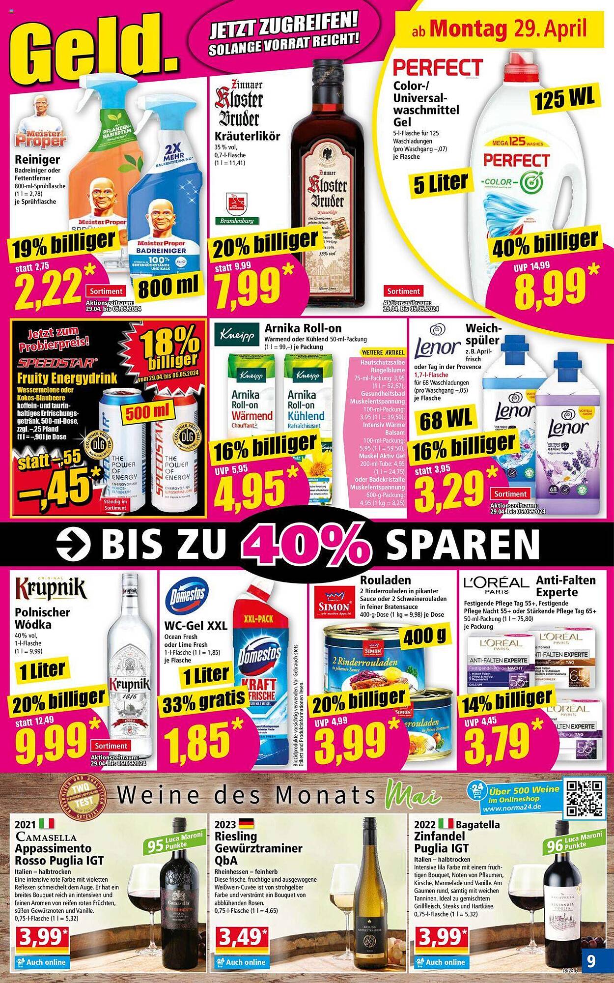 Norma Prospekt 29 Apr – 4 Mai 2024 Seite 9