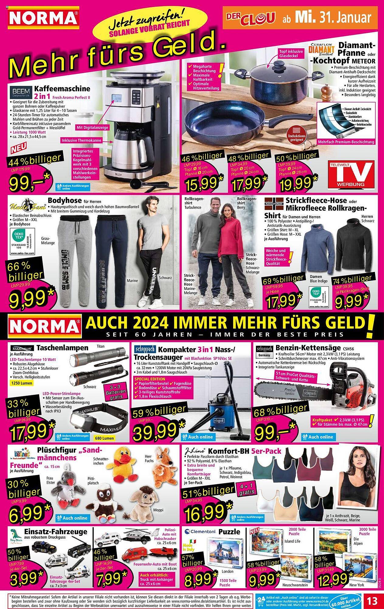 Norma Prospekt 29 Jan – 3 Feb 2024 Seite 13