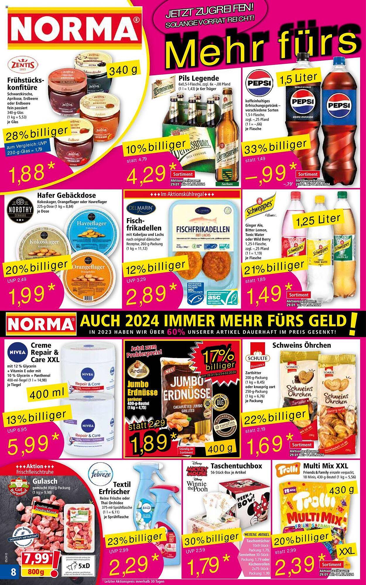 Norma Prospekt 29 Jan – 3 Feb 2024 Seite 8