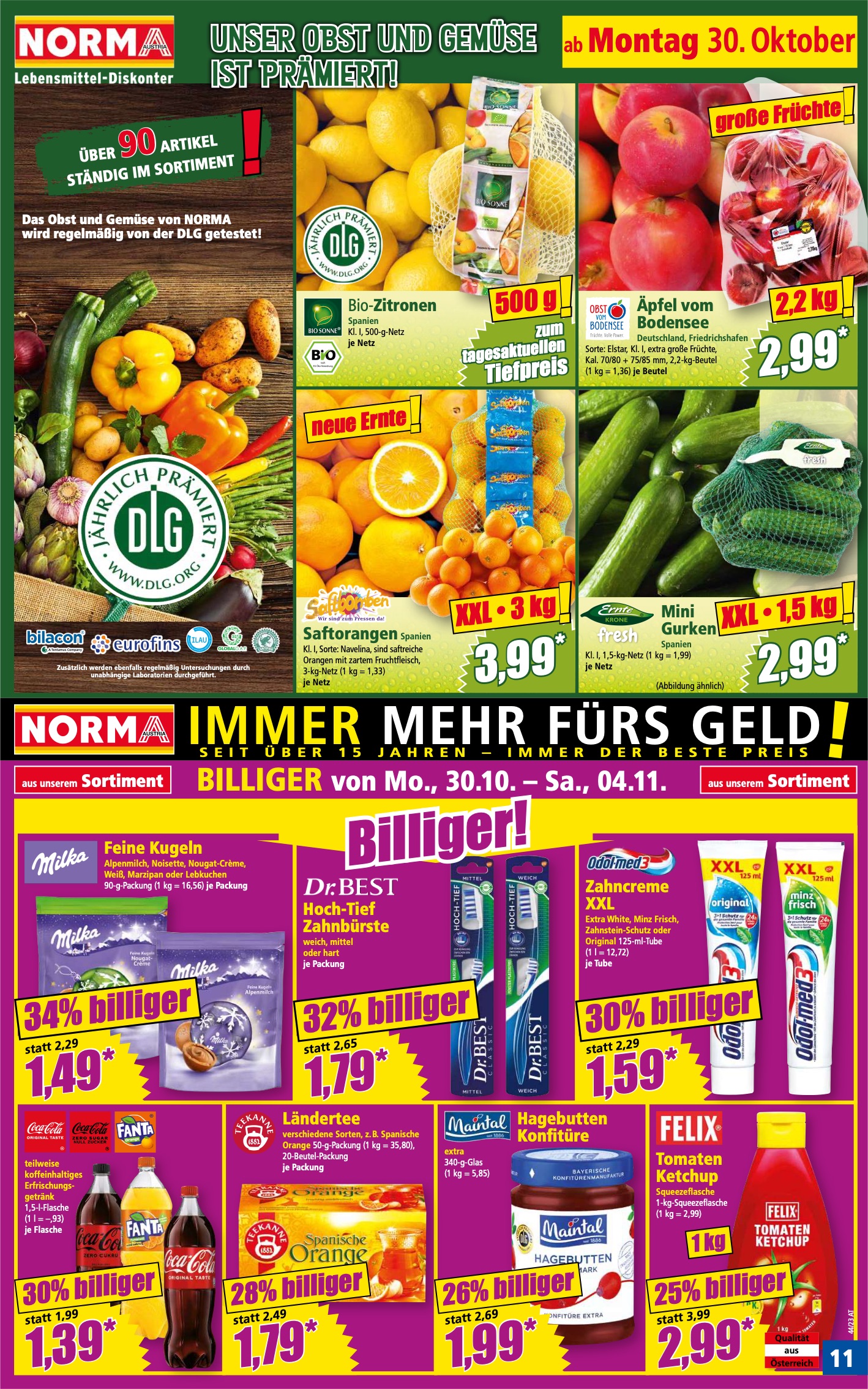 Norma Prospekt 30 Oct – 4 Nov 2023 Seite 11