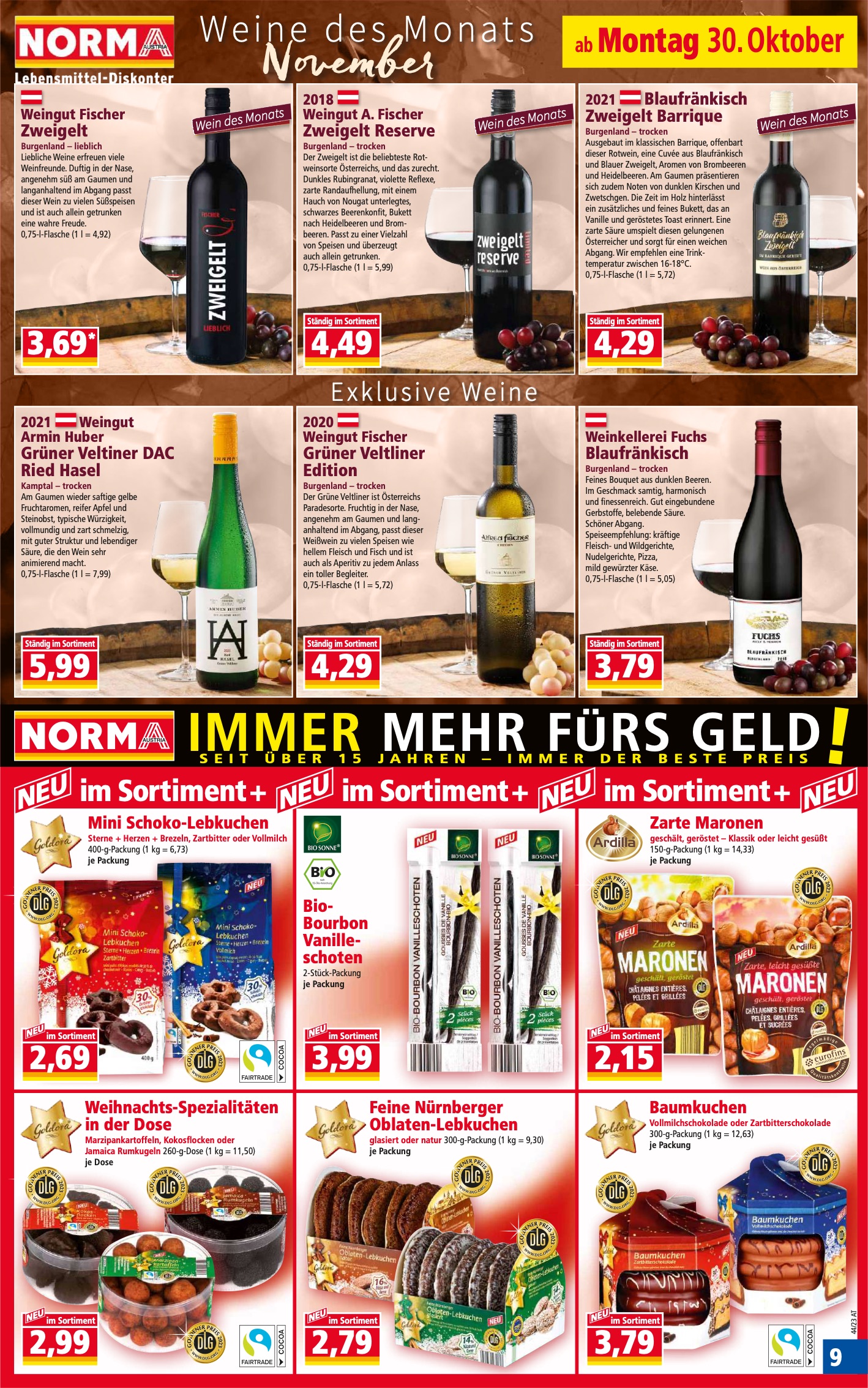 Norma Prospekt 30 Oct – 4 Nov 2023 Seite 9