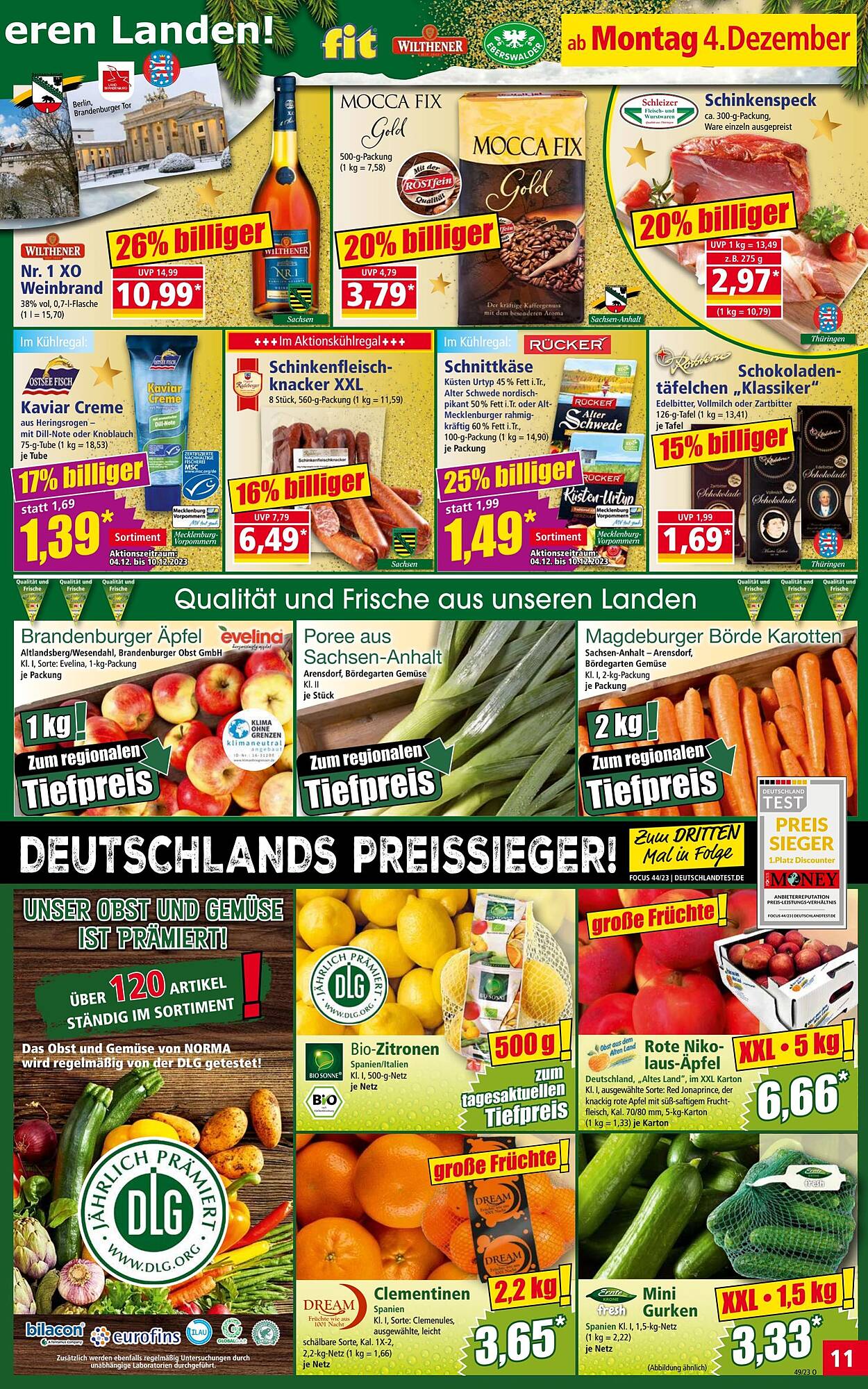 Norma Prospekt 4 – 9 Dezember 2023 Seite 11