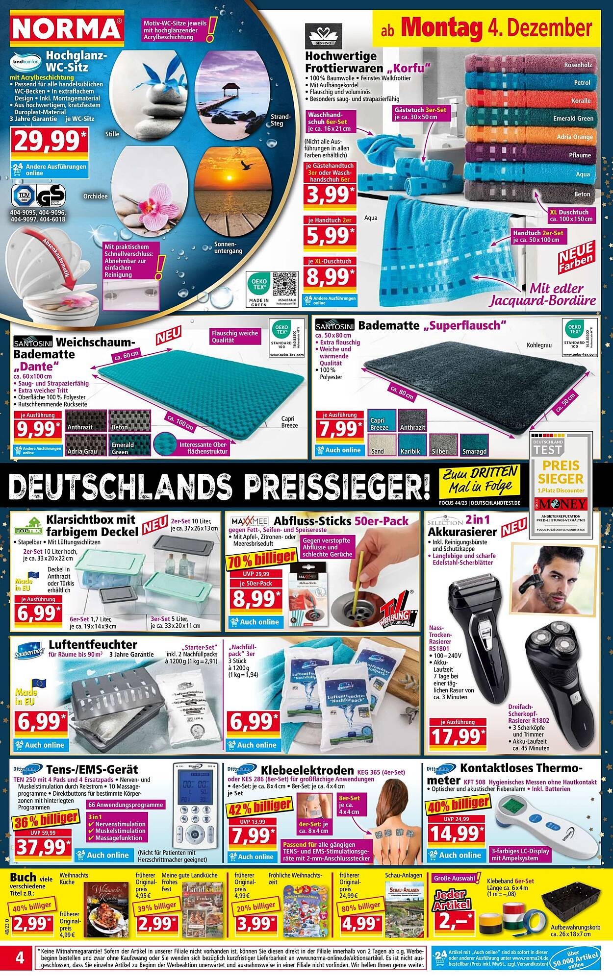 Norma Prospekt 4 – 9 Dezember 2023 Seite 4