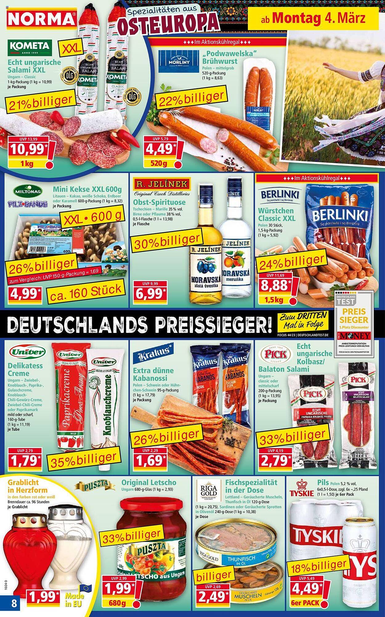 Norma Prospekt 4 – 9 Marsch 2024 Seite 8