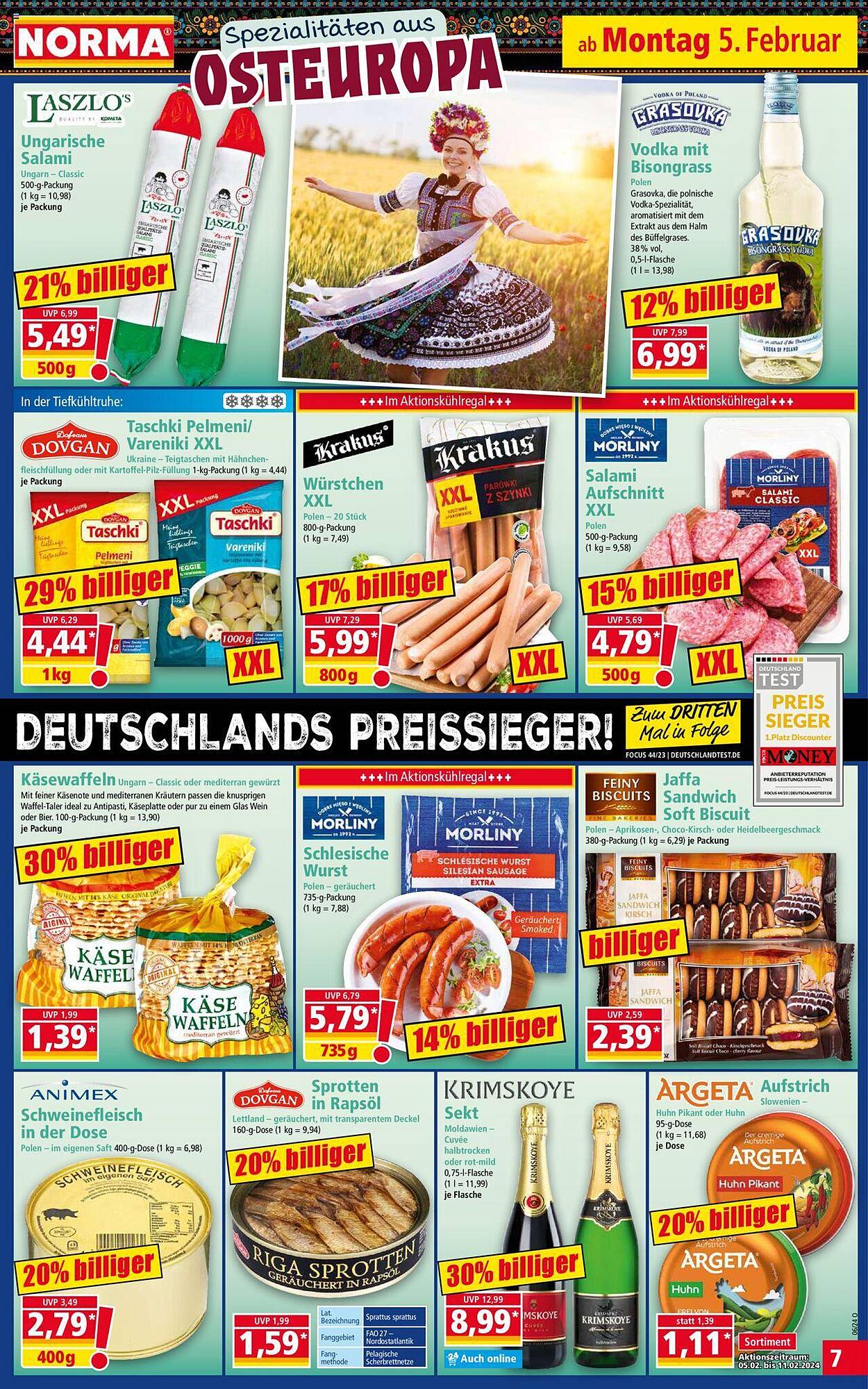 Norma Prospekt 5 – 10 Februar 2024 Seite 7