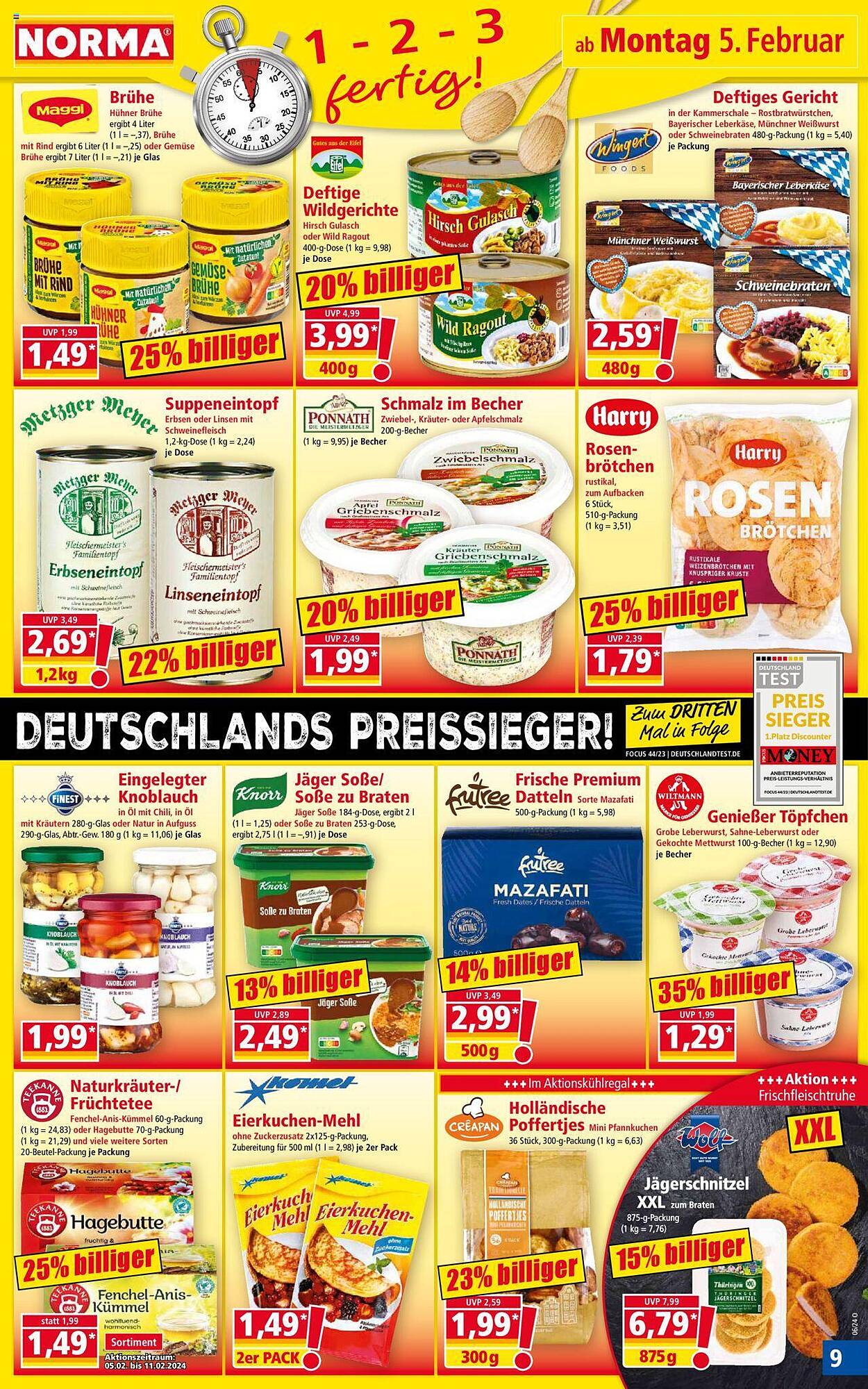 Norma Prospekt 5 – 10 Februar 2024 Seite 9