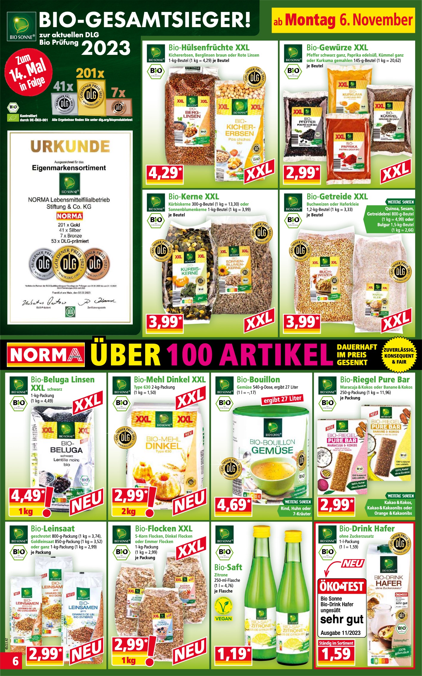 Norma Prospekt 6 – 11 November 2023 Seite 6