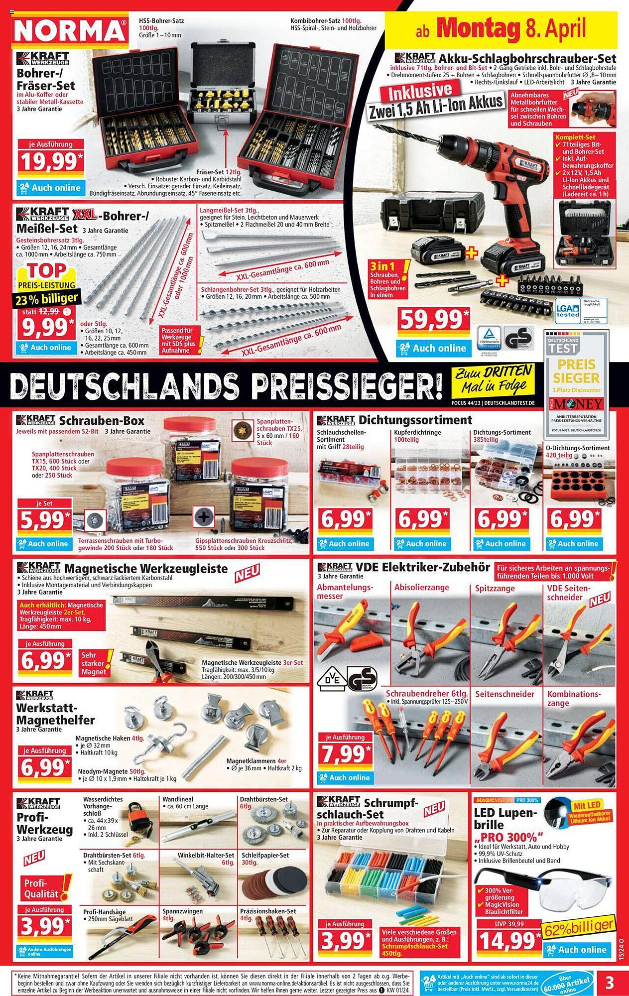 Norma Prospekt 8 – 13 April 2024 Seite 3