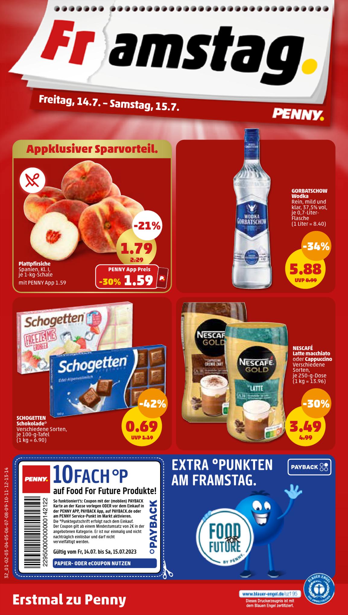 Penny Prospekt 10 – 15 Juli 2023 Seite 32