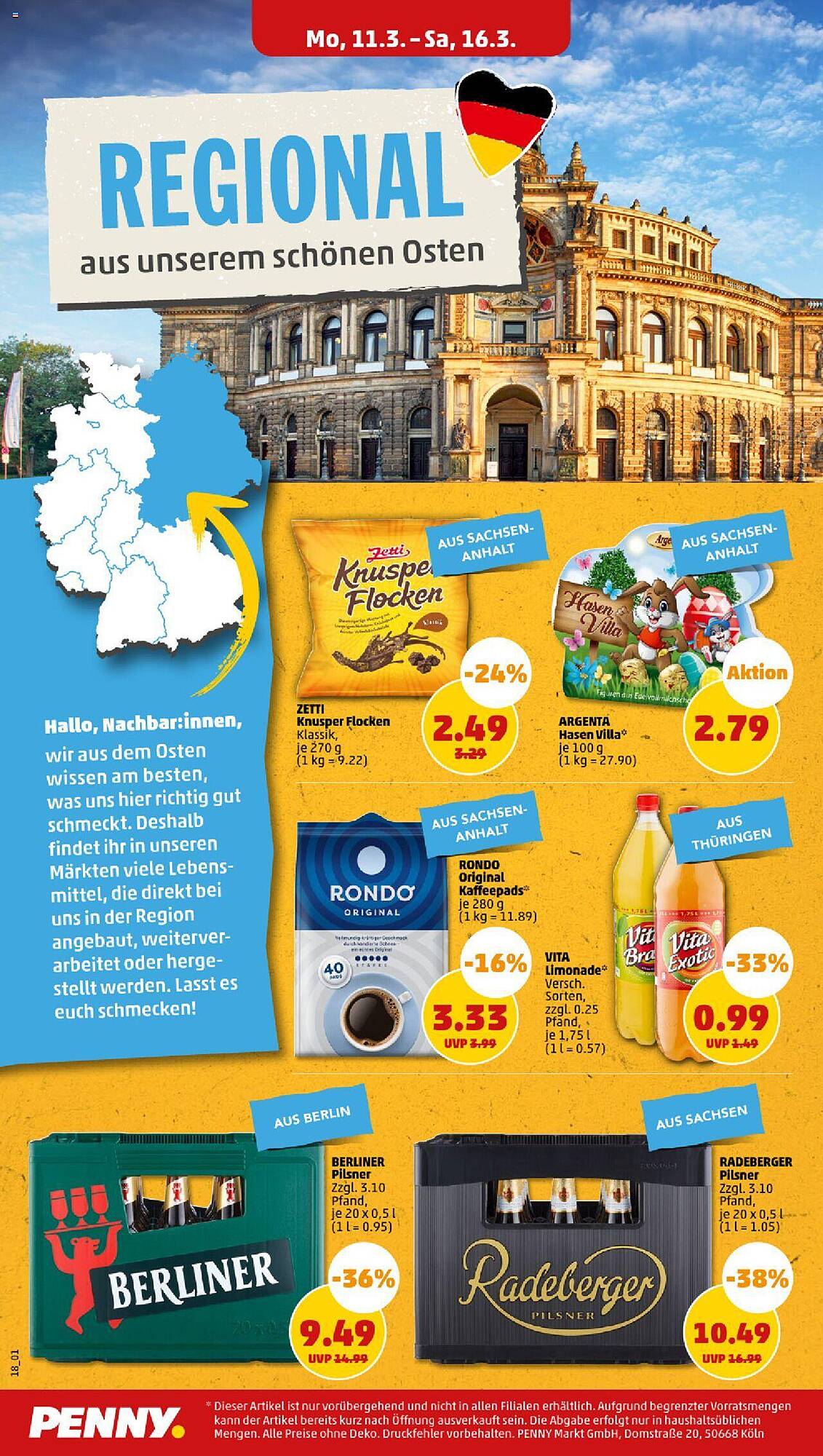 Penny Prospekt 11 – 16 Marsch 2024 Seite 18