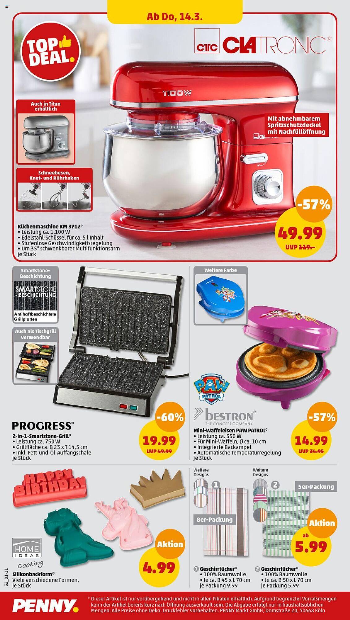 Penny Prospekt 11 – 16 Marsch 2024 Seite 32