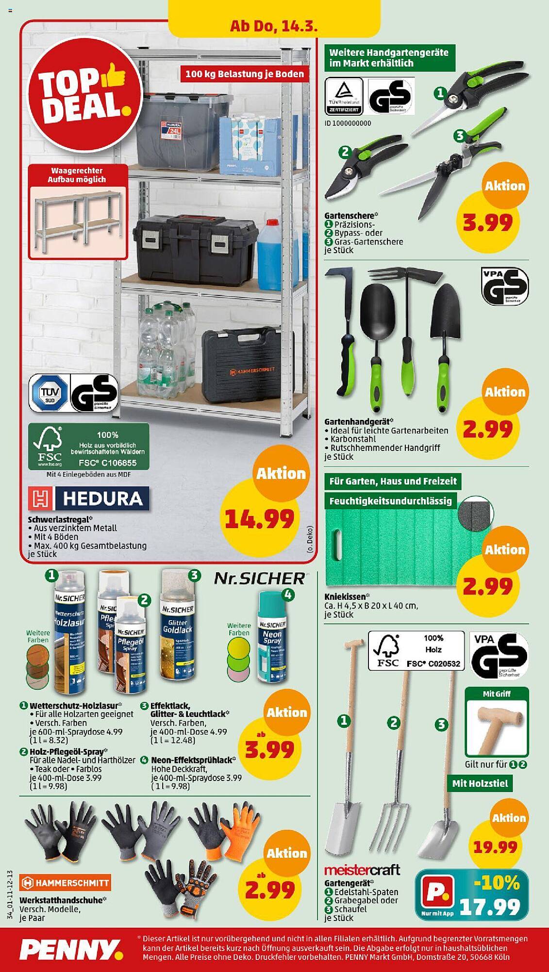 Penny Prospekt 11 – 16 Marsch 2024 Seite 34