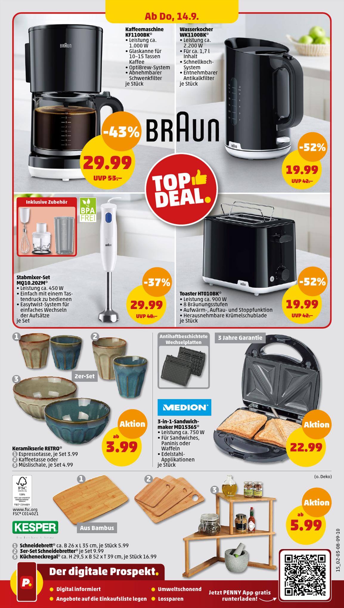 Penny Prospekt 11 – 16 September 2023 Seite 15