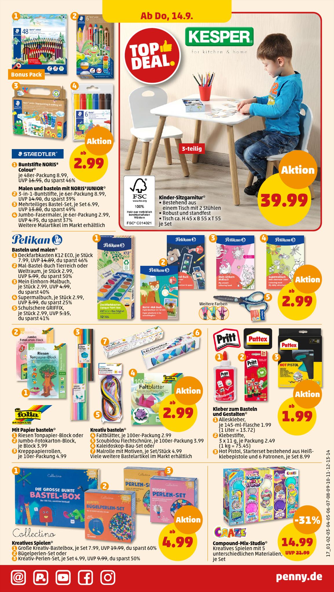 Penny Prospekt 11 – 16 September 2023 Seite 17