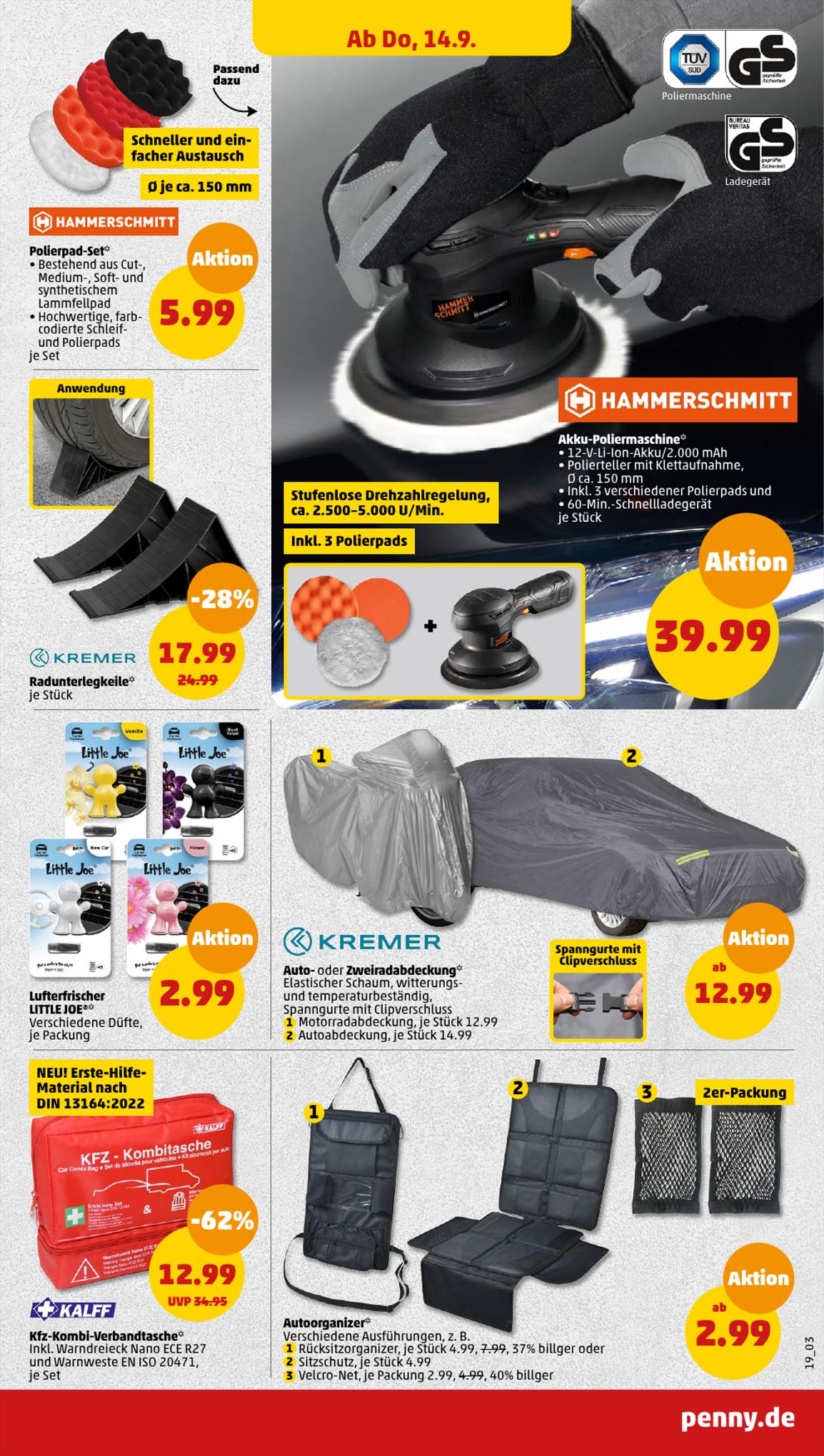 Penny Prospekt 11 – 16 September 2023 Seite 19