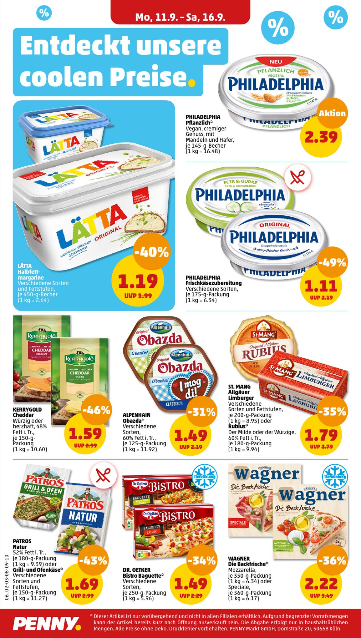 Penny Prospekt 11 – 16 September 2023 Seite 6